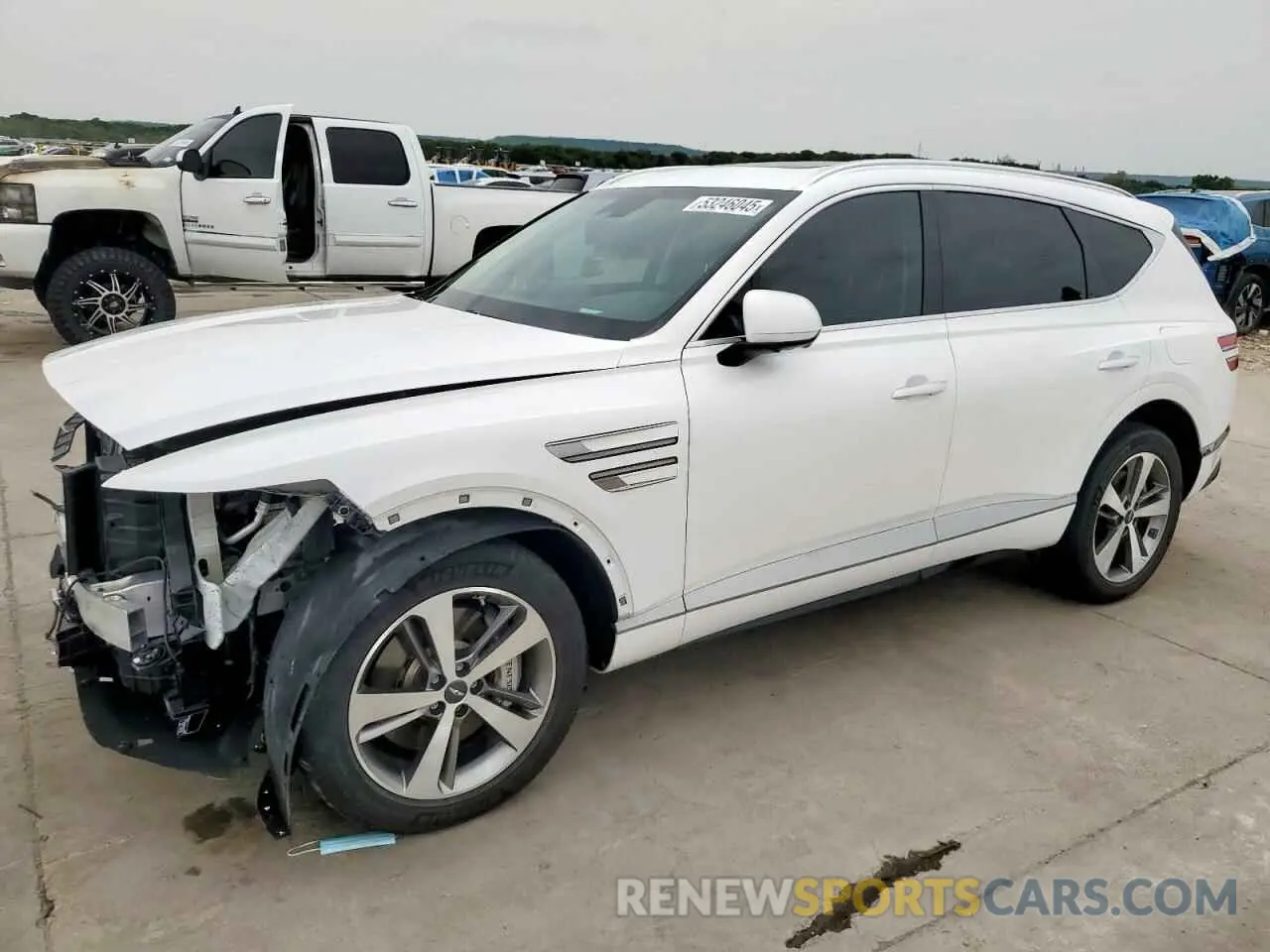 1 Фотография поврежденного автомобиля KMUHCESC0NU077852 GENESIS GV80 2022