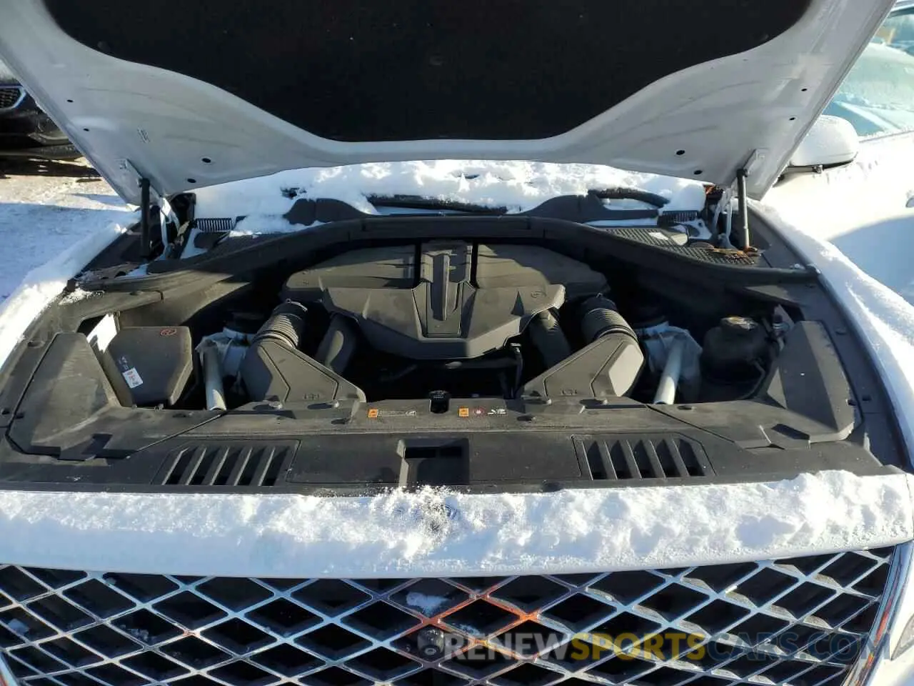 12 Фотография поврежденного автомобиля KMUHCESC6NU083400 GENESIS GV80 2022