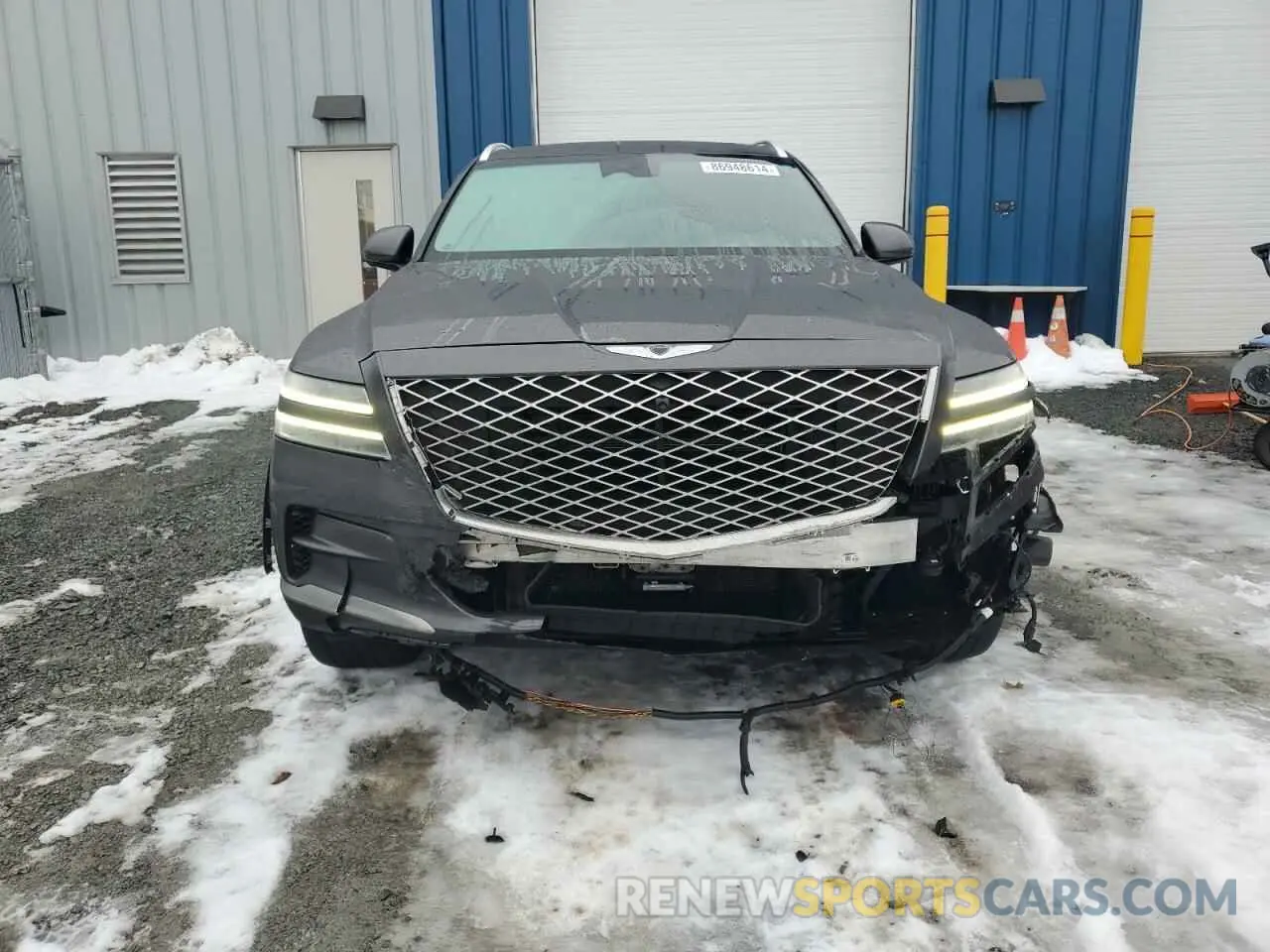 5 Photograph of a damaged car KMUHCESC8NU078604 GENESIS GV80 2022