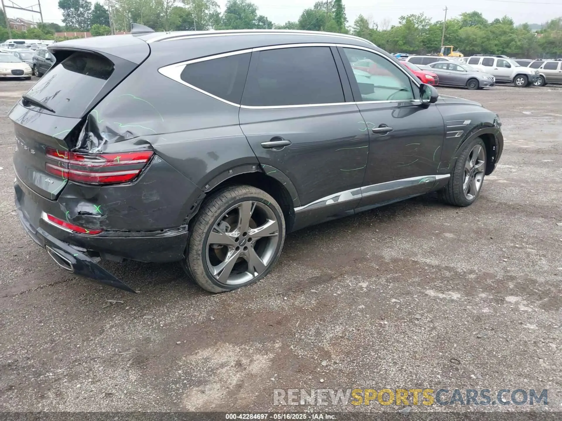 4 Фотография поврежденного автомобиля KMUHBDSB6PU102969 GENESIS GV80 2023