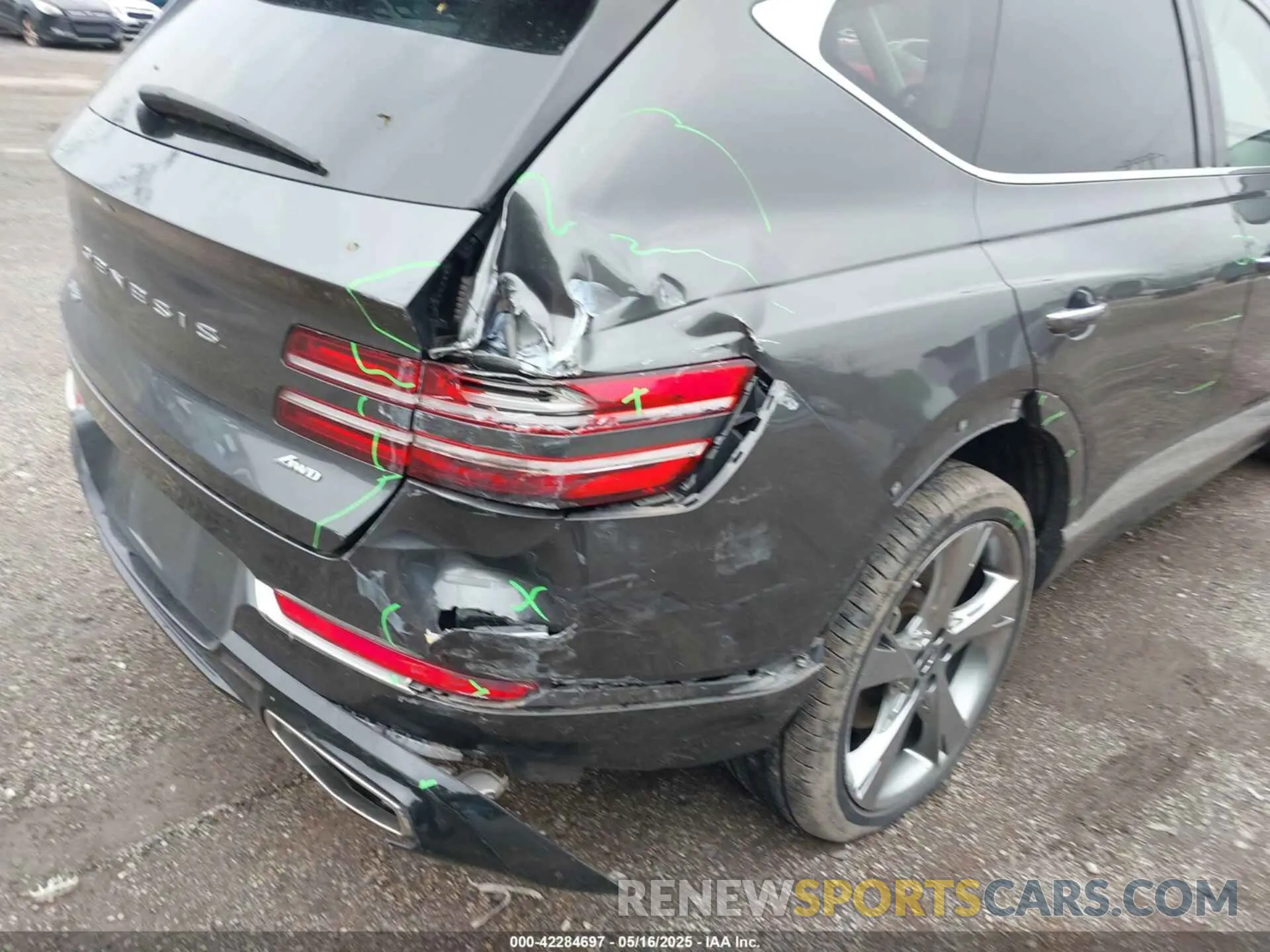 6 Фотография поврежденного автомобиля KMUHBDSB6PU102969 GENESIS GV80 2023