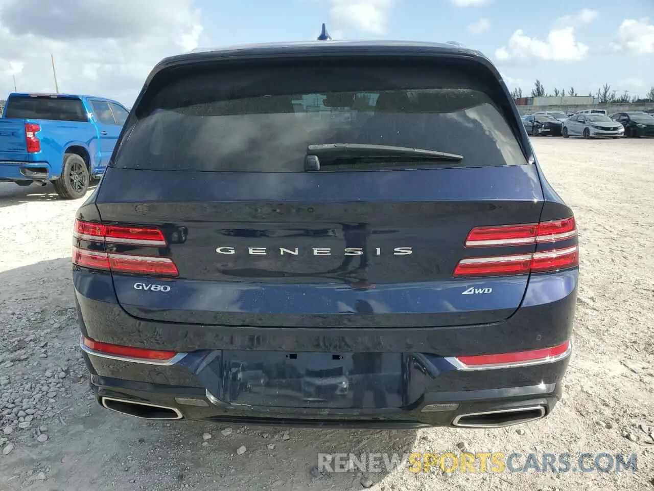6 Фотография поврежденного автомобиля KMUHBDSB7PU115195 GENESIS GV80 2023