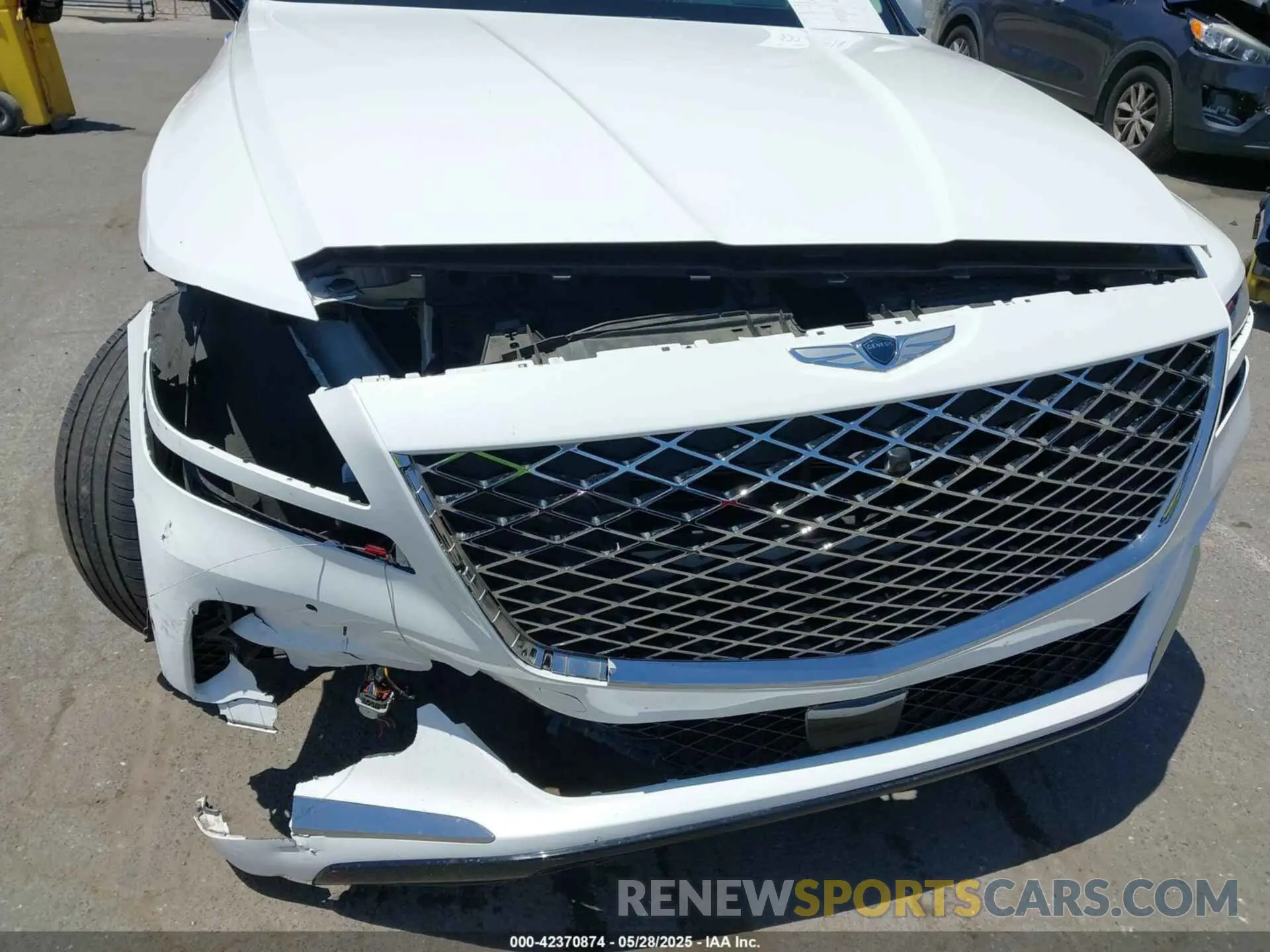 6 Photograph of a damaged car KMUHBDSB8PU102875 GENESIS GV80 2023