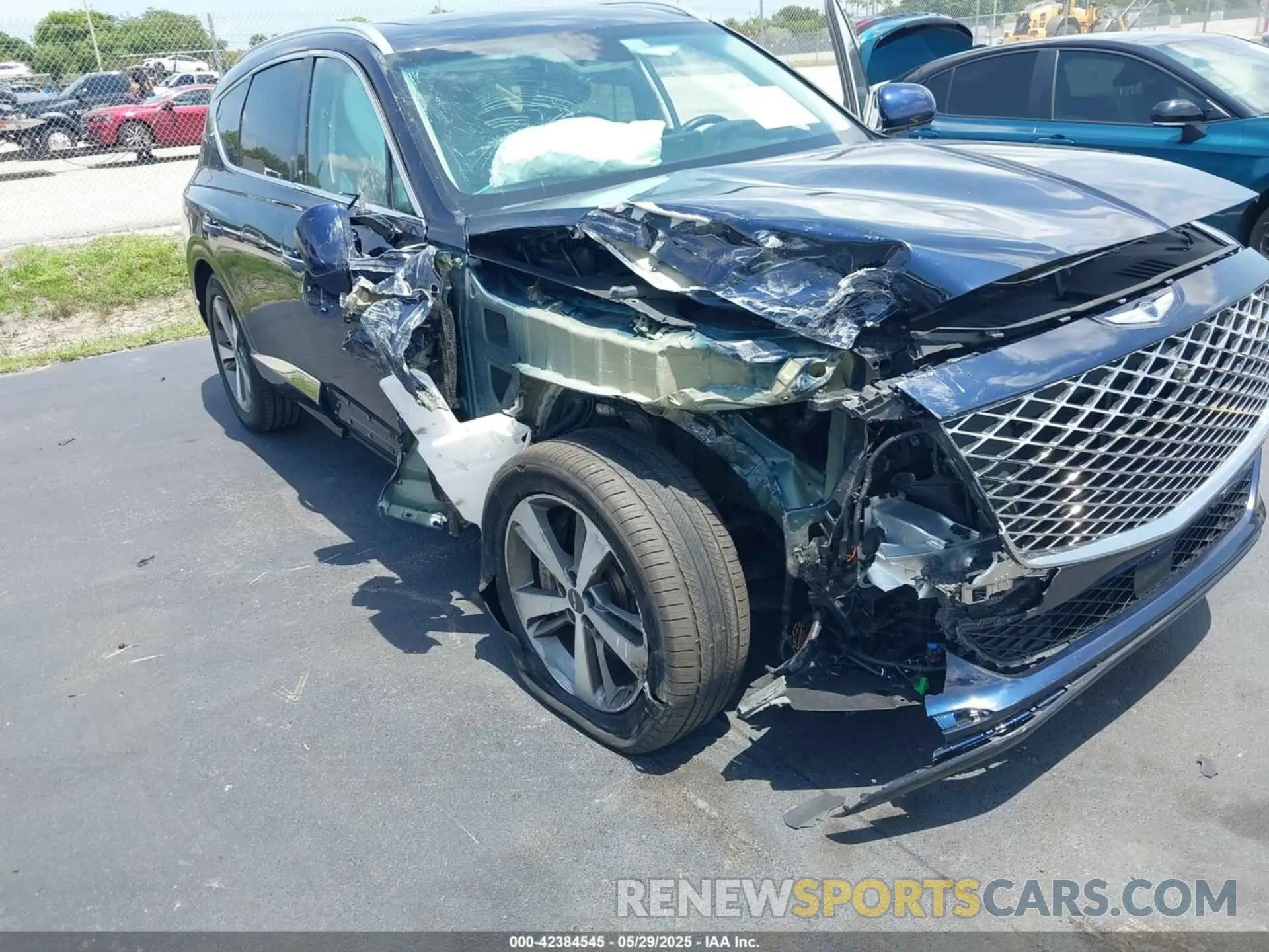 6 Photograph of a damaged car KMUHCESC1PU128519 GENESIS GV80 2023