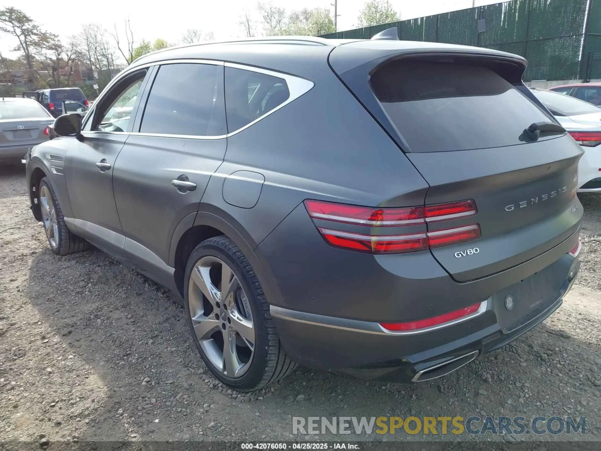 3 Фотография поврежденного автомобиля KMUHCESC2PU127234 GENESIS GV80 2023