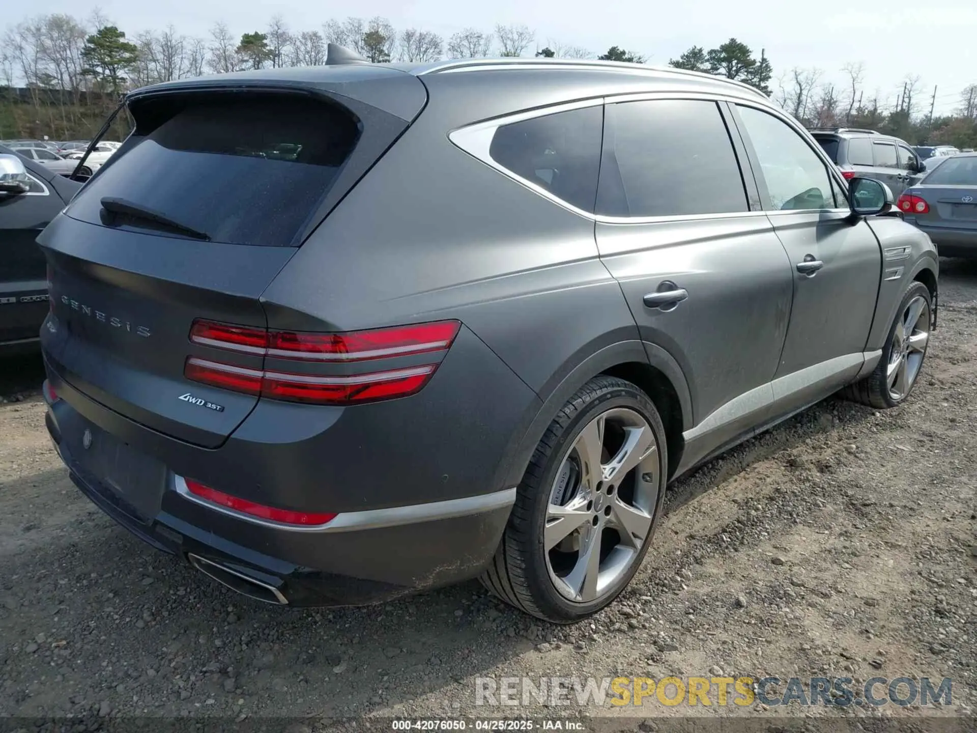 4 Фотография поврежденного автомобиля KMUHCESC2PU127234 GENESIS GV80 2023