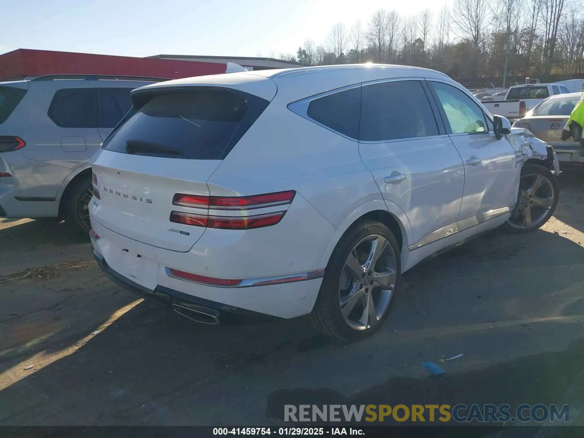 4 Фотография поврежденного автомобиля KMUHCESC2PU144051 GENESIS GV80 2023