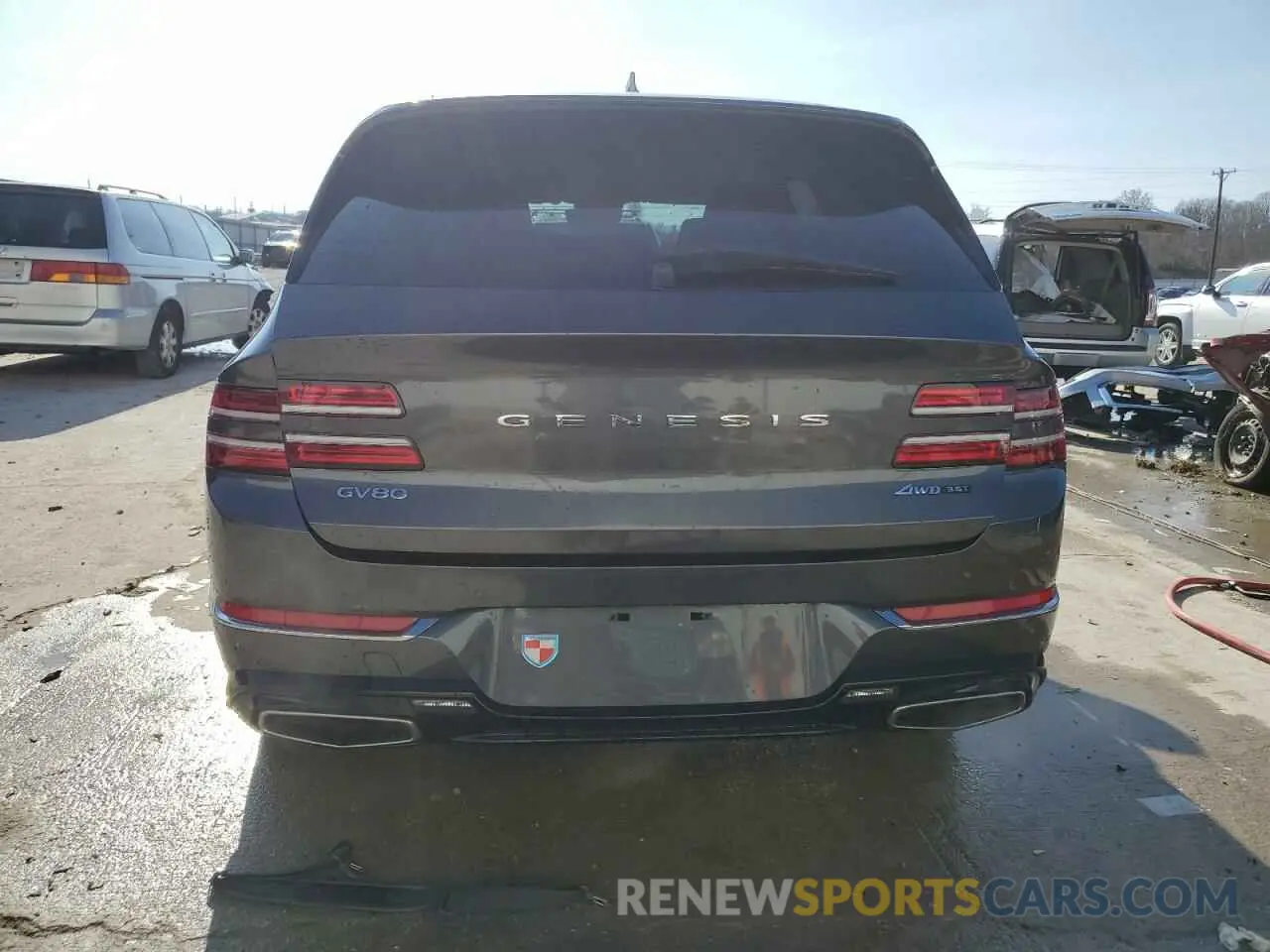 6 Фотография поврежденного автомобиля KMUHCESC3PU107607 GENESIS GV80 2023
