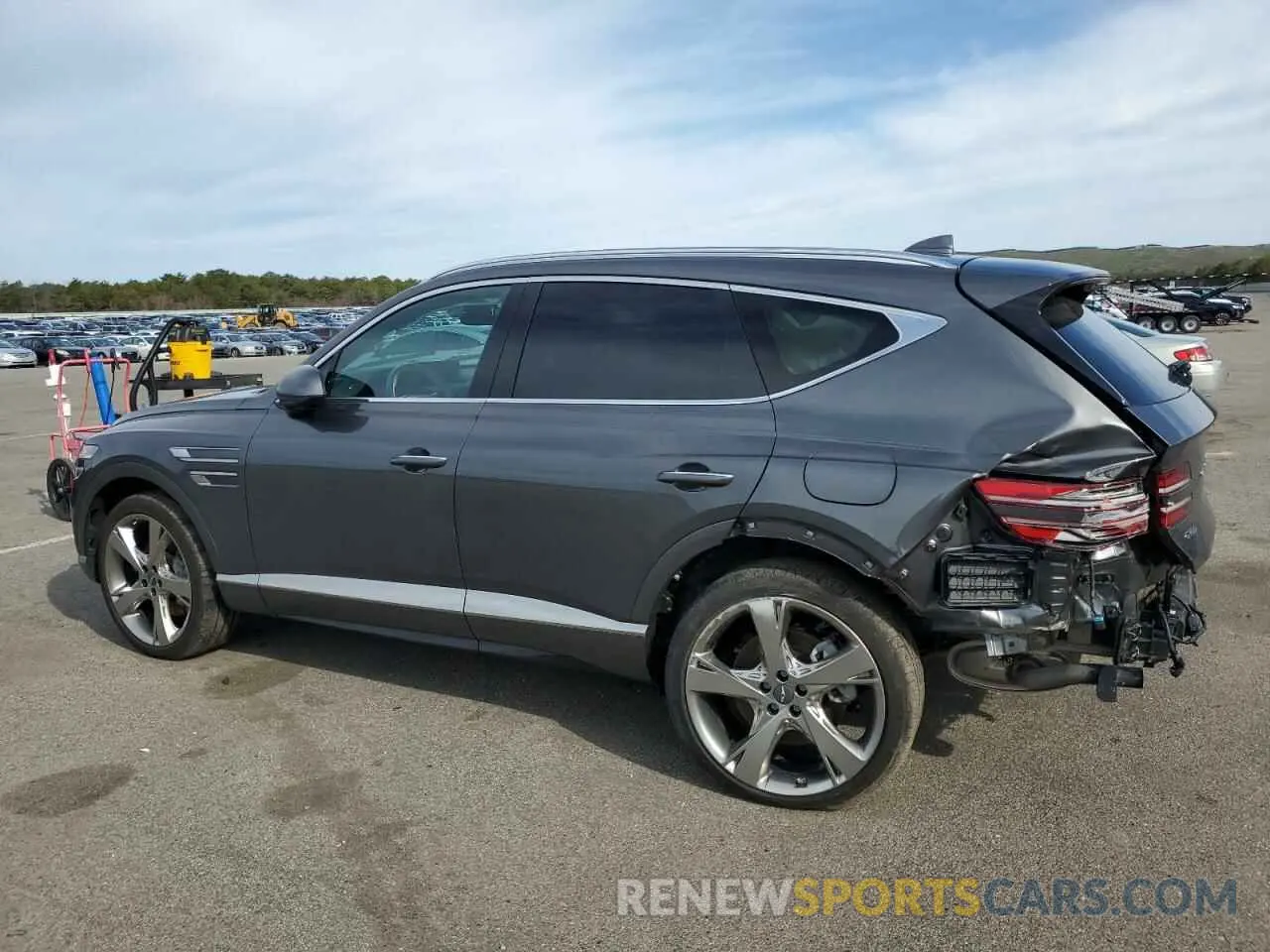 2 Photograph of a damaged car KMUHCESC3PU124360 GENESIS GV80 2023