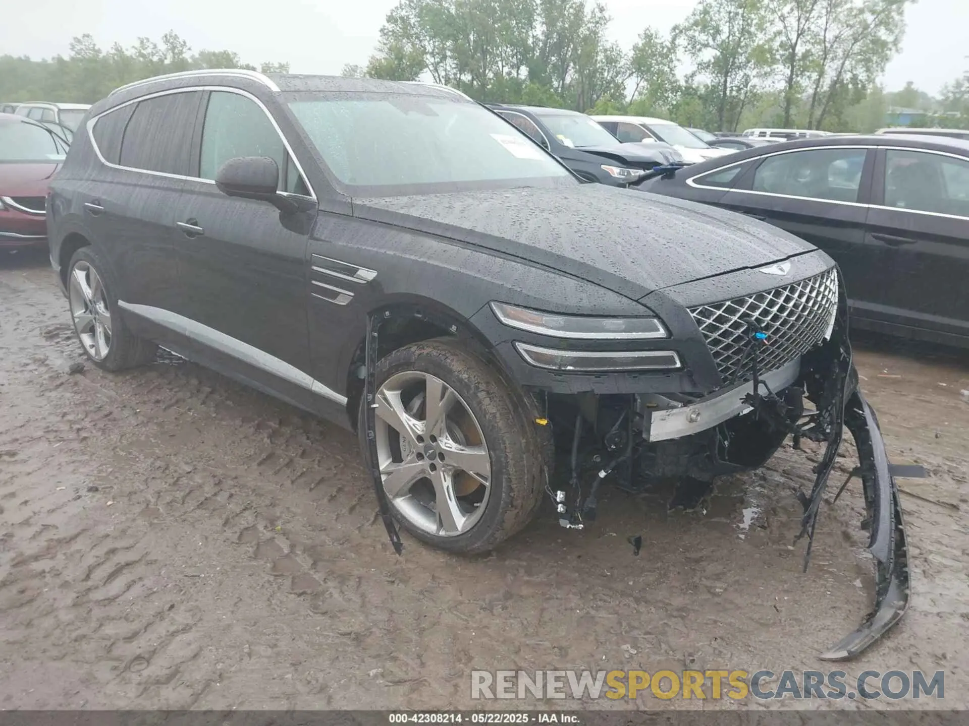 1 Фотография поврежденного автомобиля KMUHCESCXPU139647 GENESIS GV80 2023