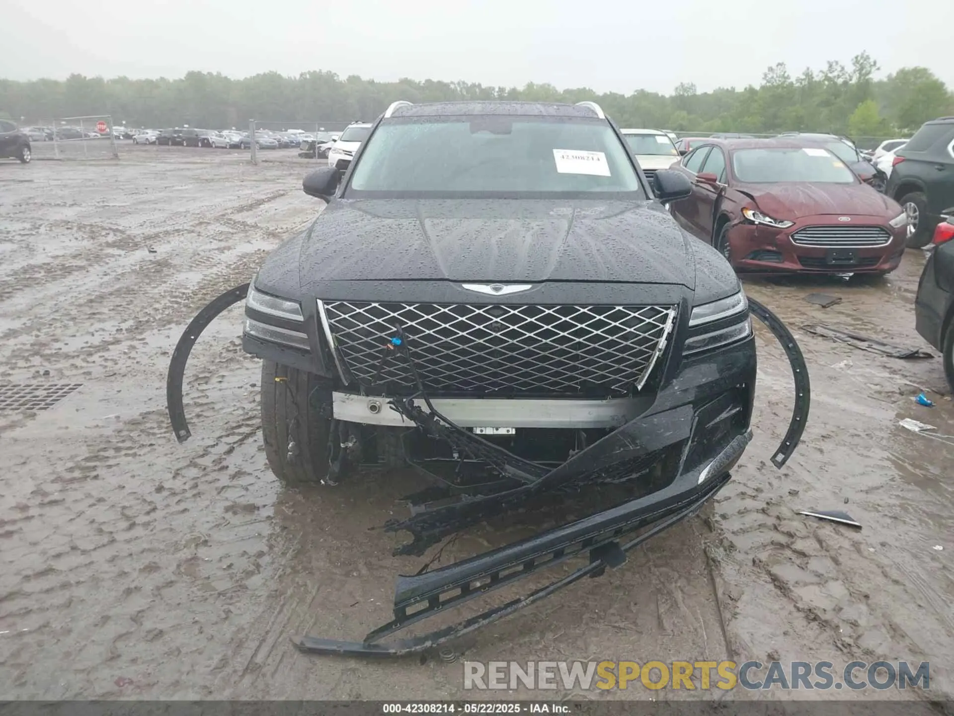 12 Фотография поврежденного автомобиля KMUHCESCXPU139647 GENESIS GV80 2023