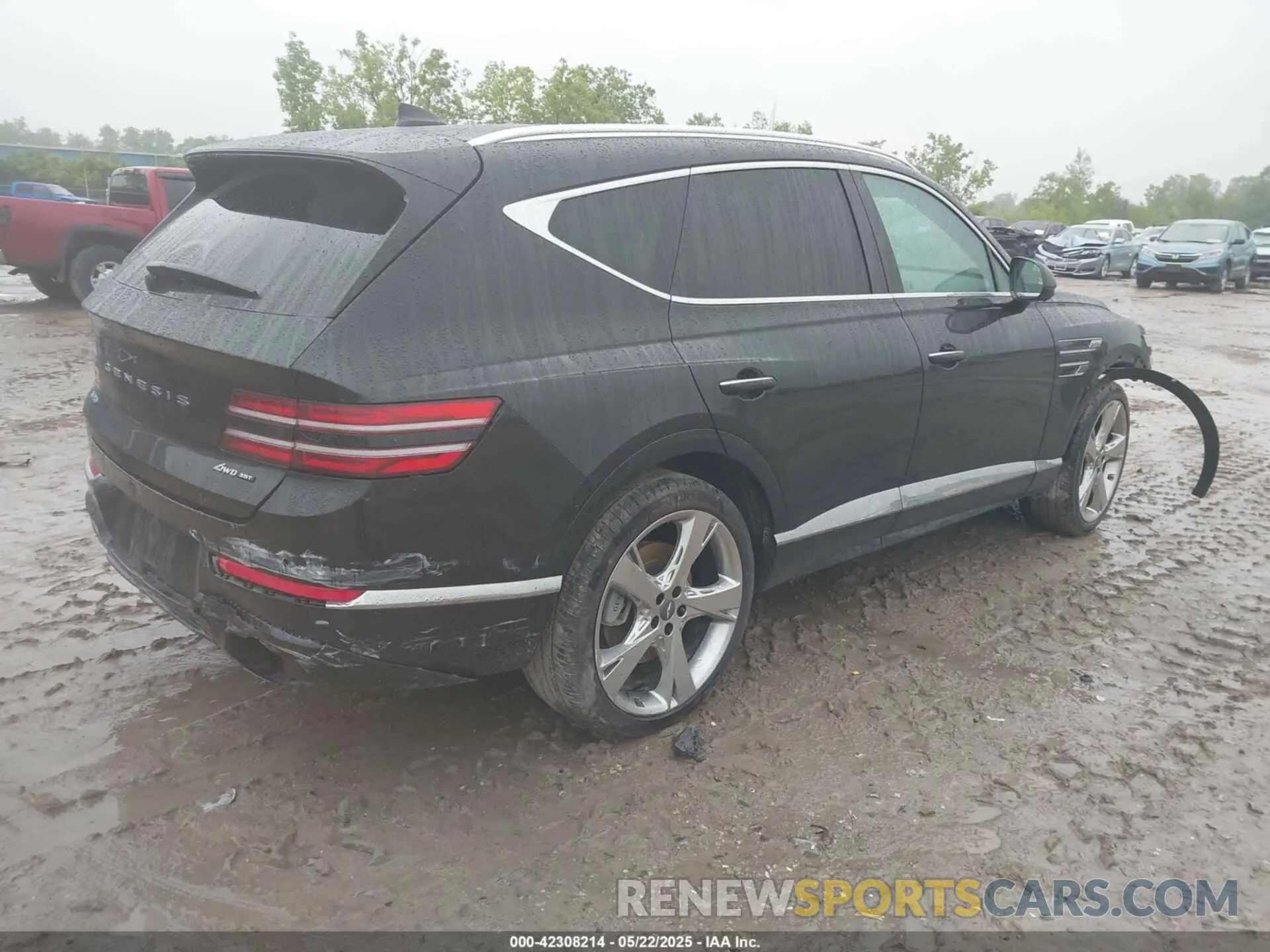 4 Фотография поврежденного автомобиля KMUHCESCXPU139647 GENESIS GV80 2023