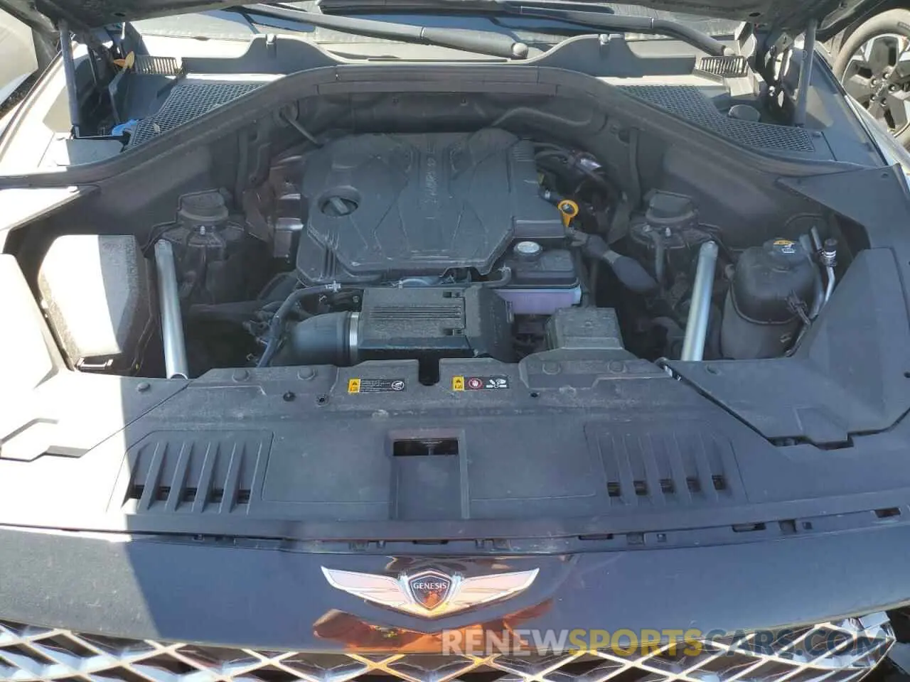 12 Фотография поврежденного автомобиля KMUHBDSB1RU166890 GENESIS GV80 2024