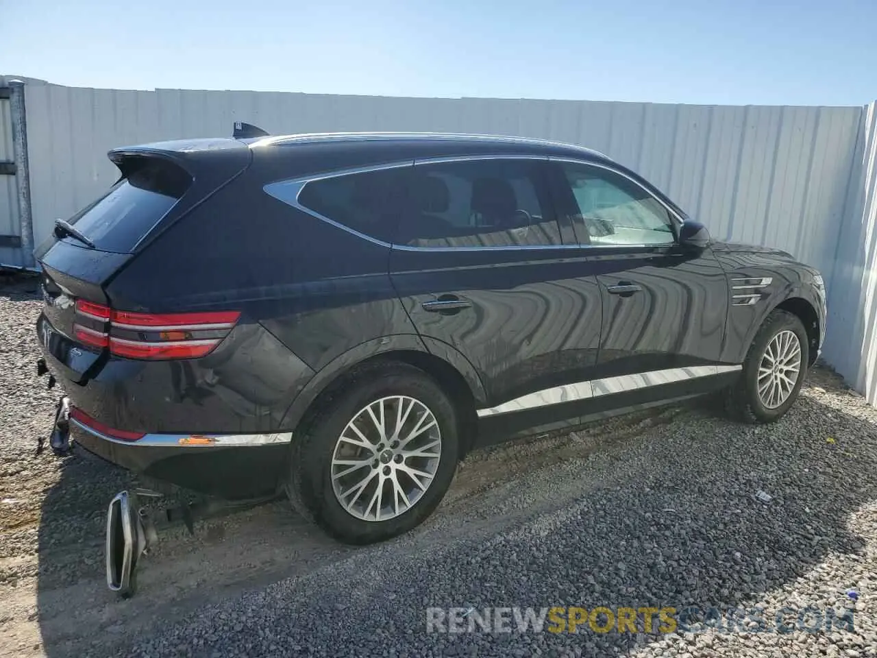 3 Фотография поврежденного автомобиля KMUHBDSB1RU166890 GENESIS GV80 2024
