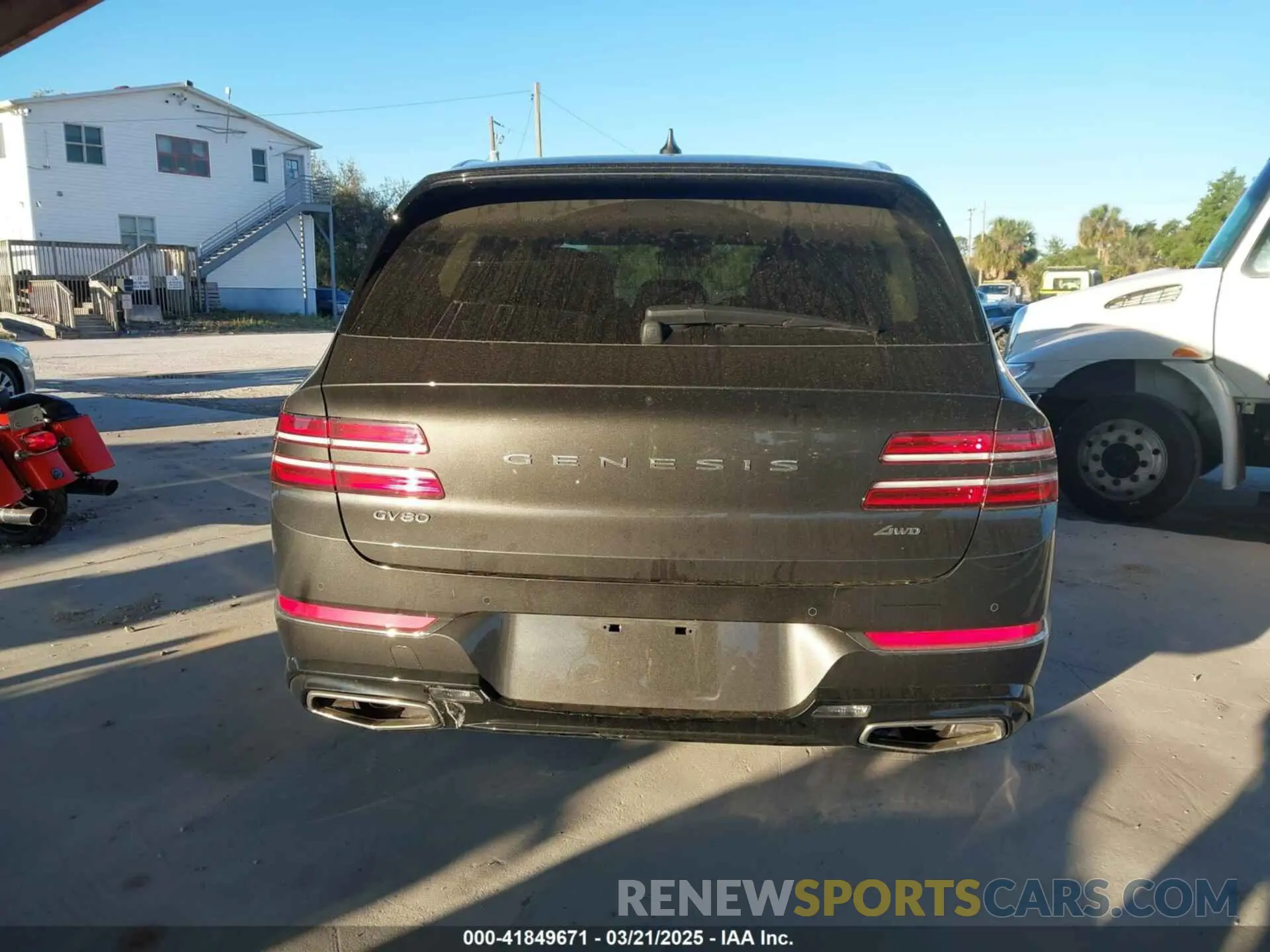 16 Фотография поврежденного автомобиля KMUHBDSB1RU187903 GENESIS GV80 2024