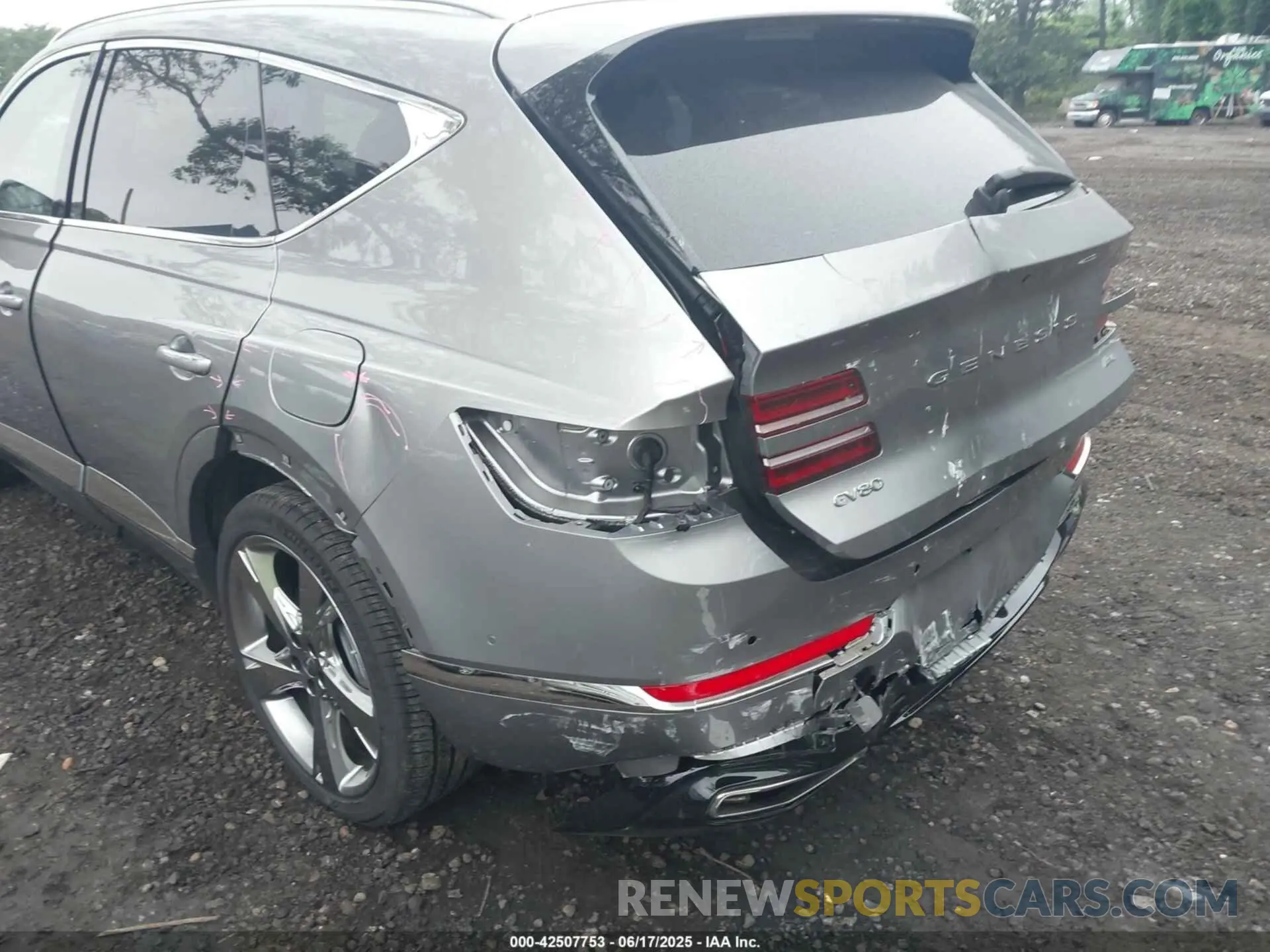 6 Фотография поврежденного автомобиля KMUHBDSB2RU195573 GENESIS GV80 2024