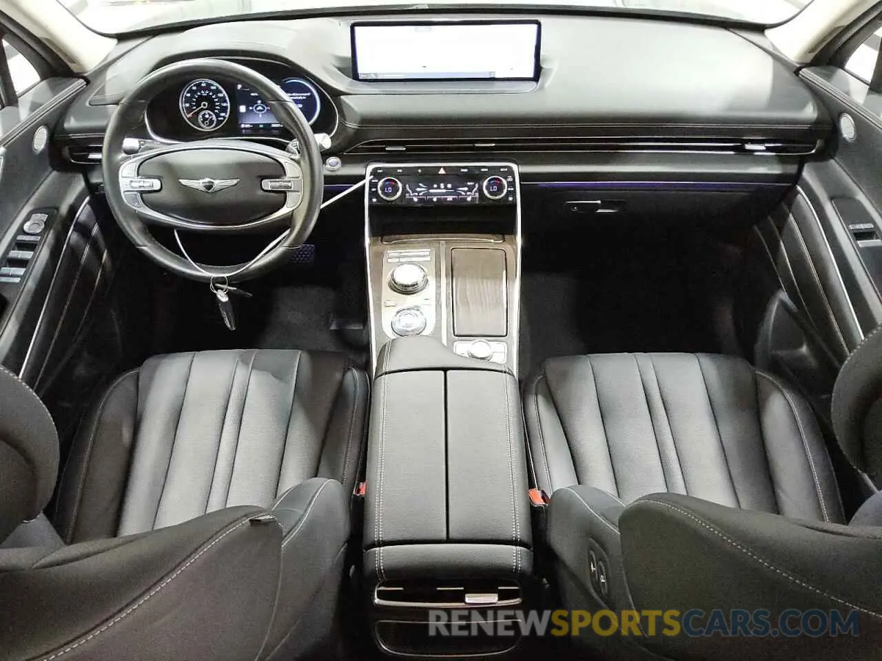 8 Фотография поврежденного автомобиля KMUHBDSB2RU202487 GENESIS GV80 2024