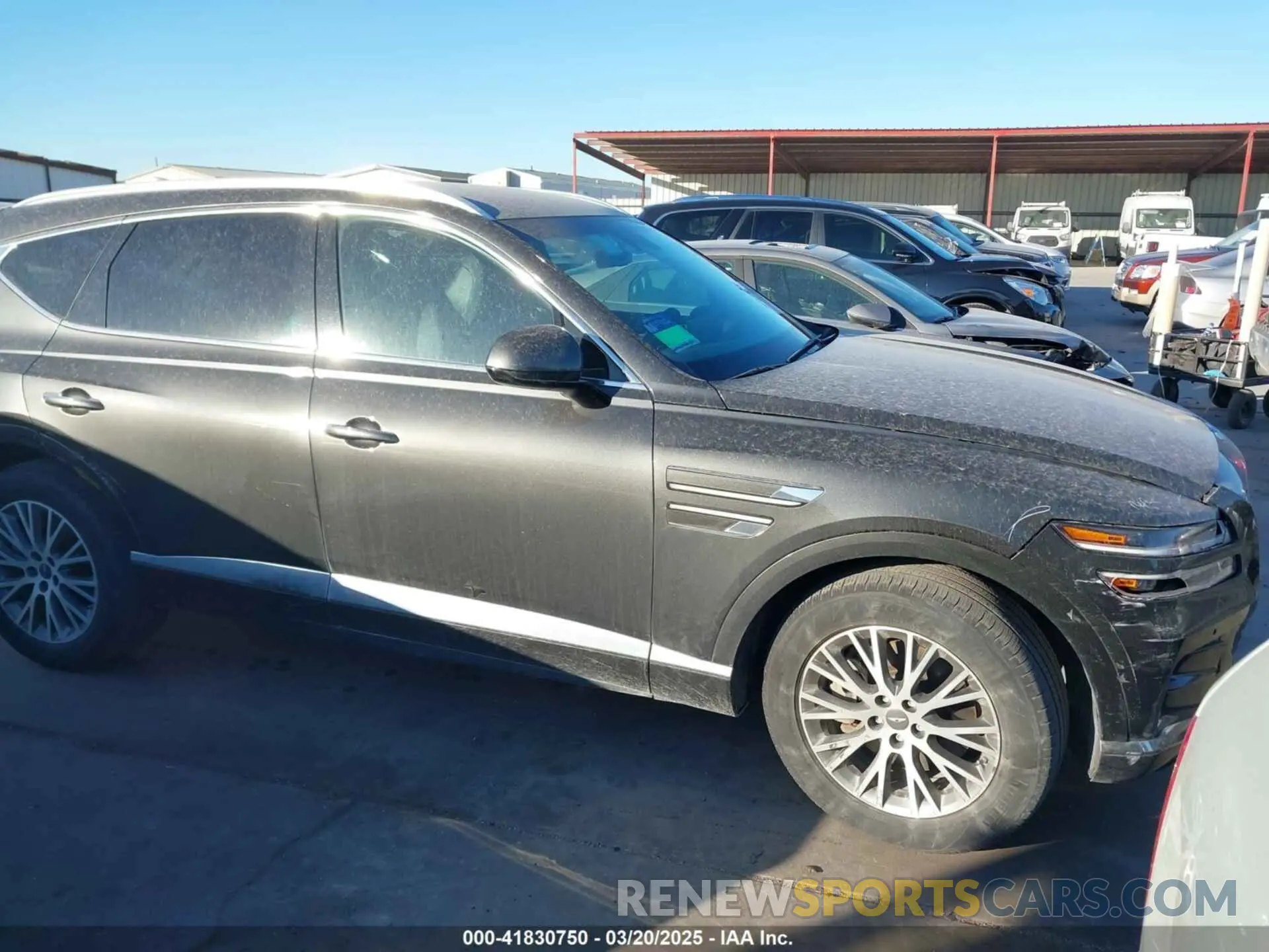 1 Photograph of a damaged car KMUHBDSB3RU169838 GENESIS GV80 2024