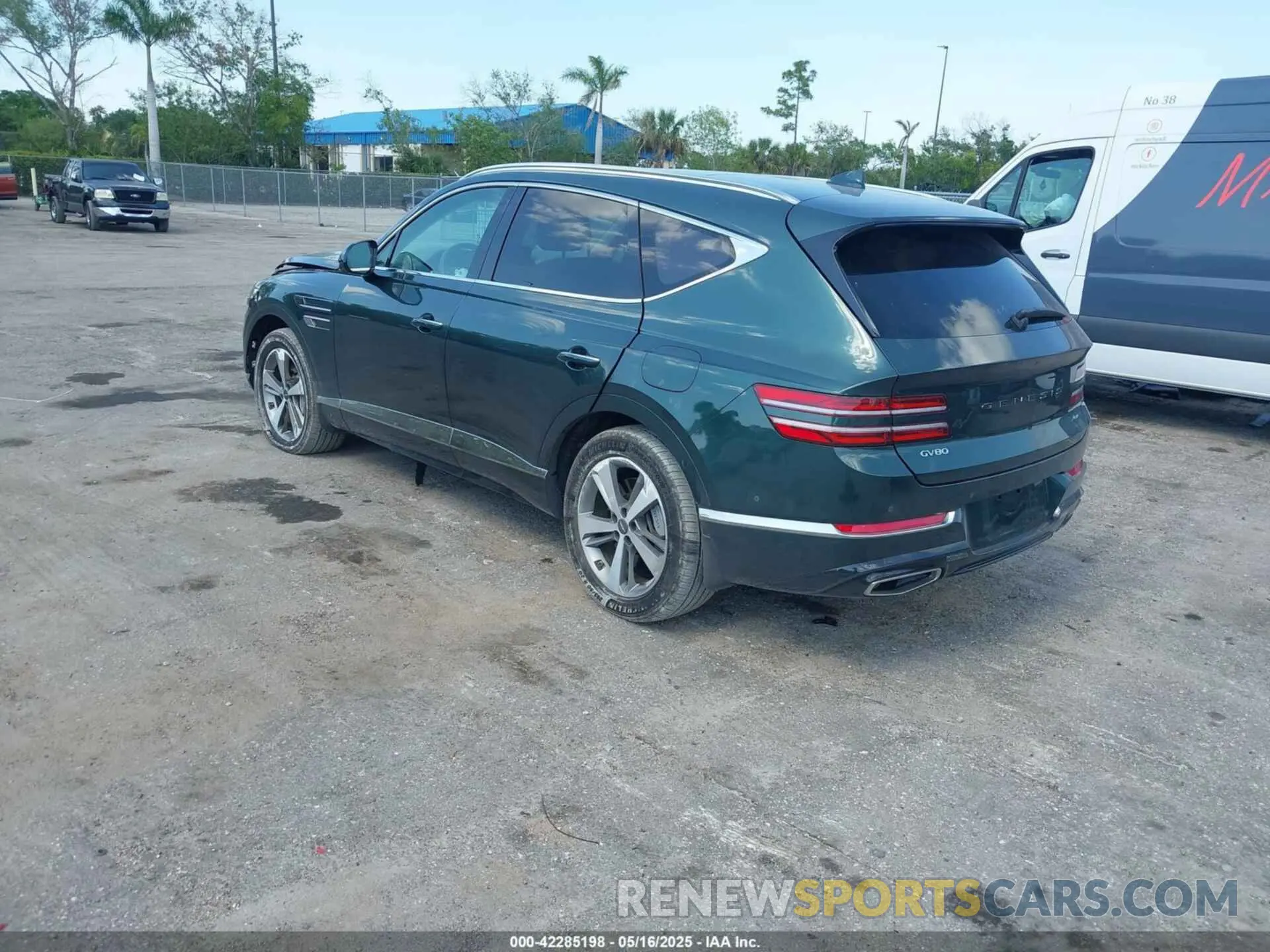 3 Photograph of a damaged car KMUHBDSB7RU154890 GENESIS GV80 2024