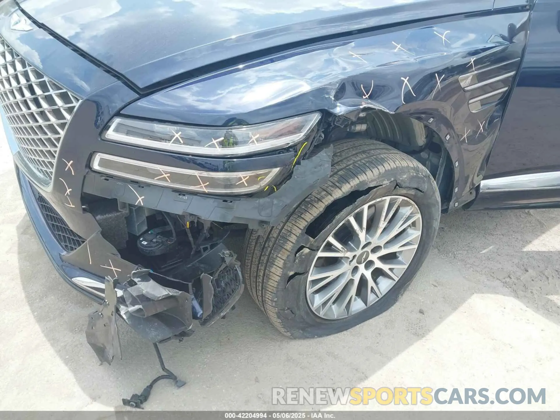 6 Photograph of a damaged car KMUHBDSB8RU204289 GENESIS GV80 2024