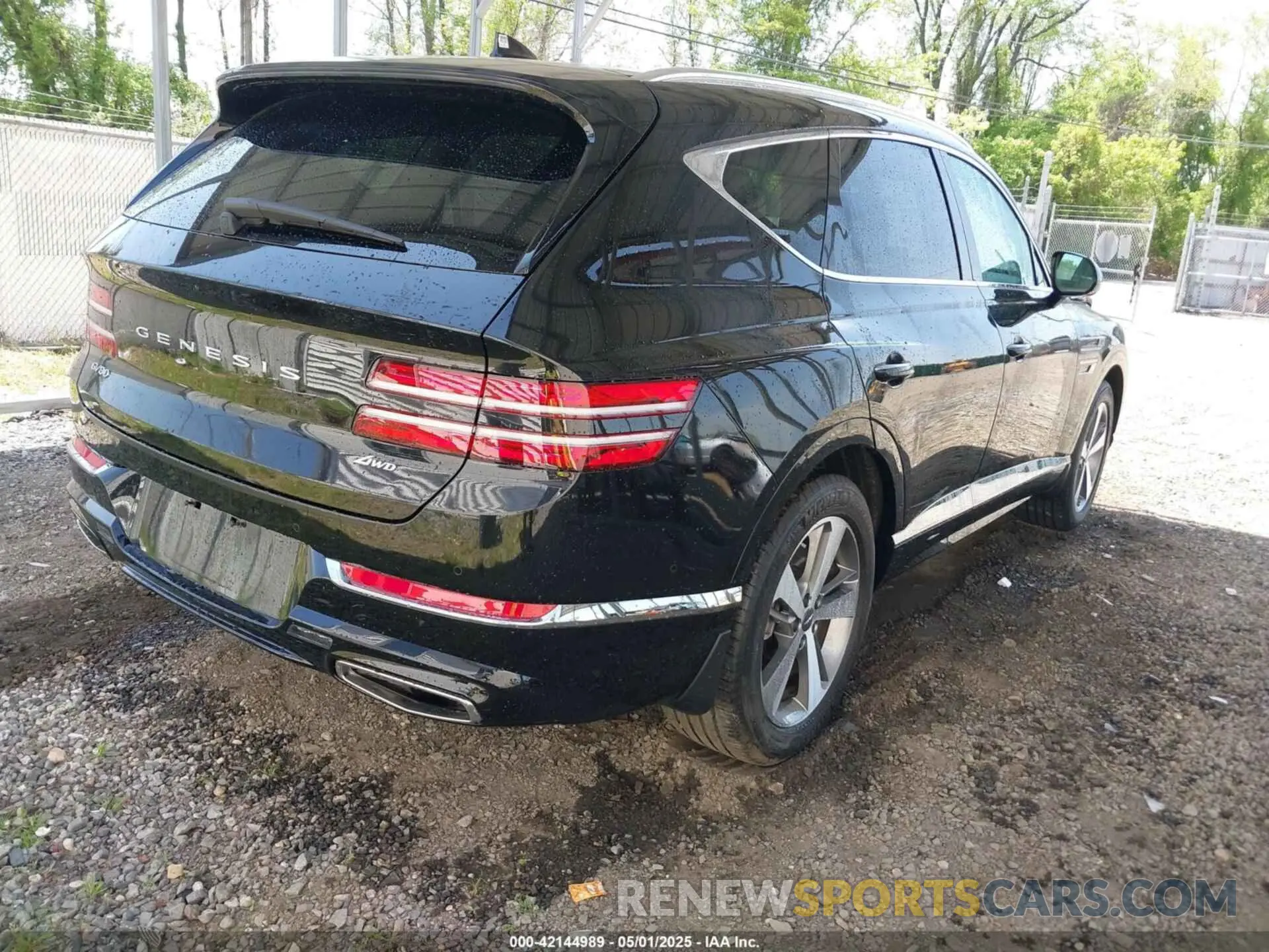 4 Фотография поврежденного автомобиля KMUHBDSB9RU172288 GENESIS GV80 2024