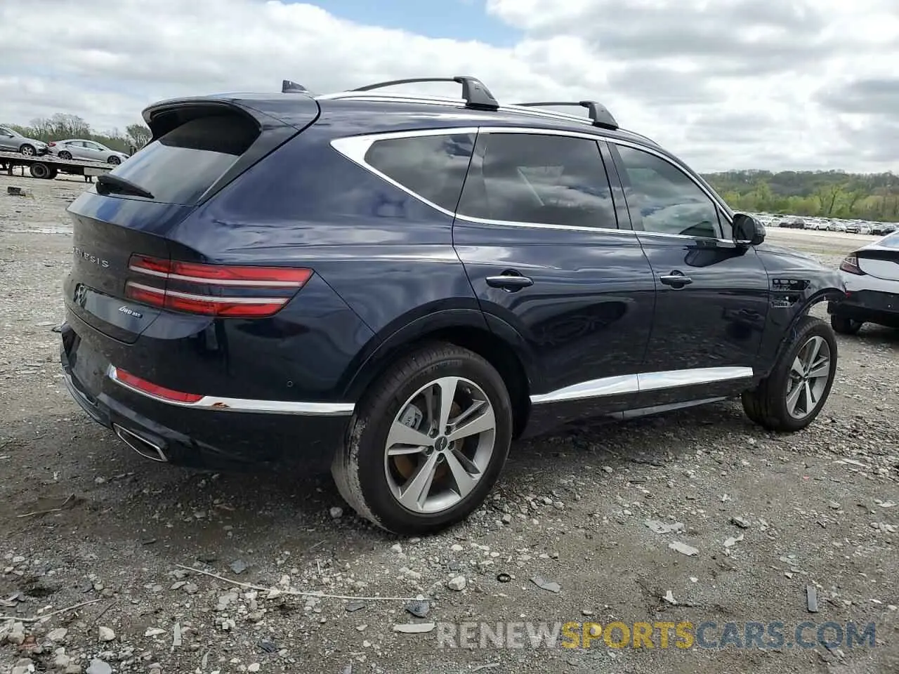 3 Фотография поврежденного автомобиля KMUHCESC0RU201849 GENESIS GV80 2024