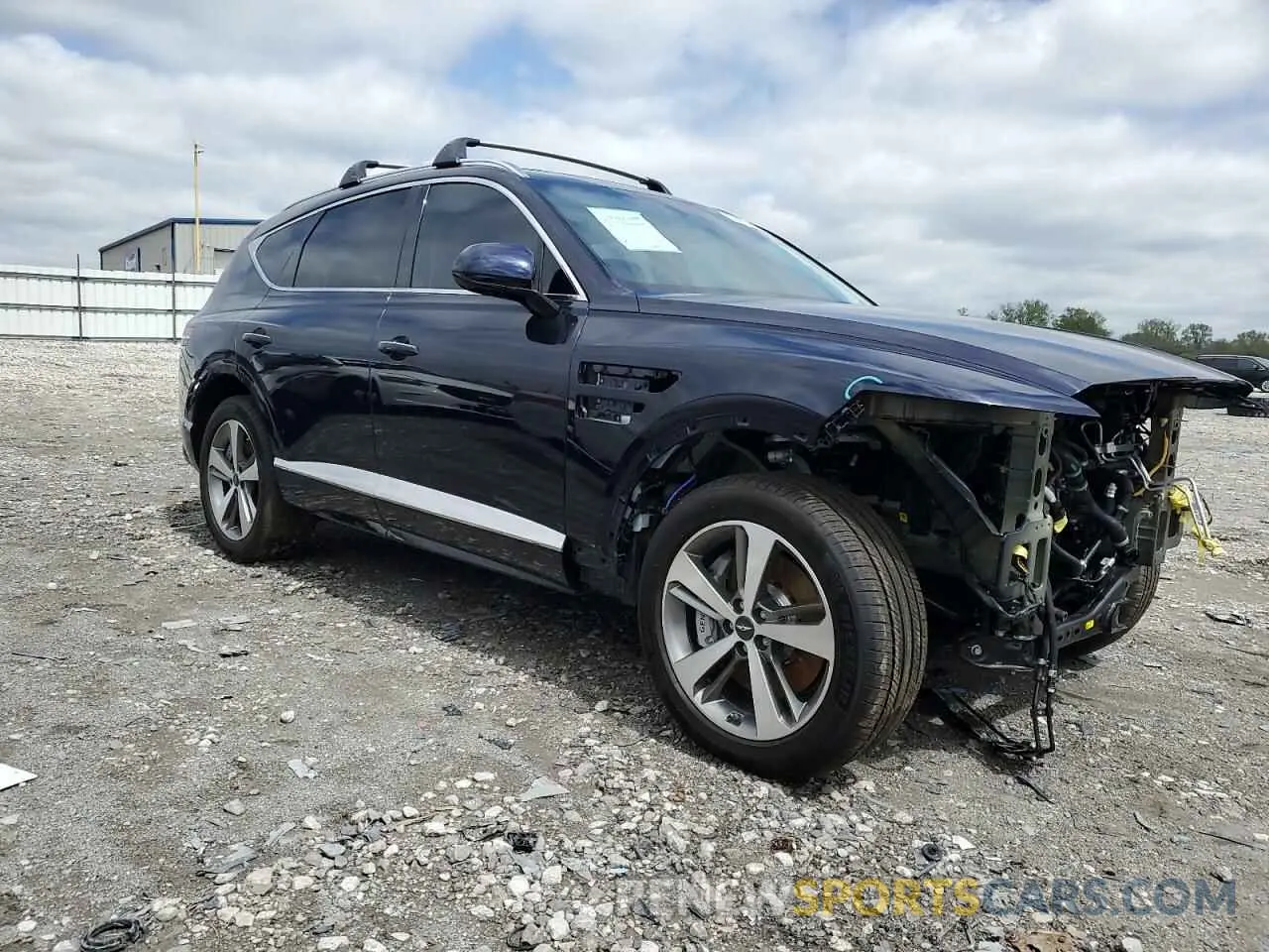 4 Фотография поврежденного автомобиля KMUHCESC0RU201849 GENESIS GV80 2024