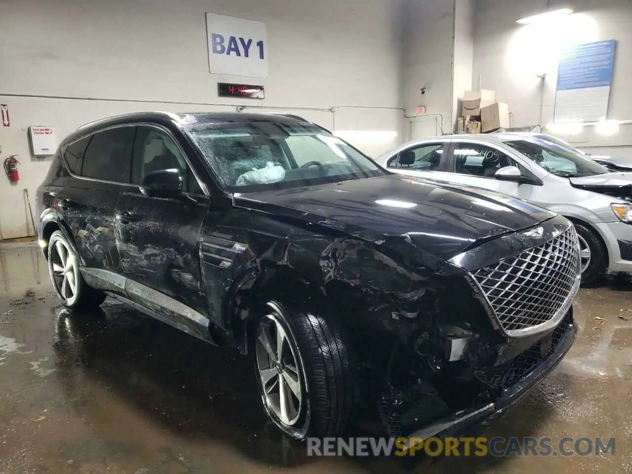 4 Photograph of a damaged car KMUHCESC2RU183600 GENESIS GV80 2024