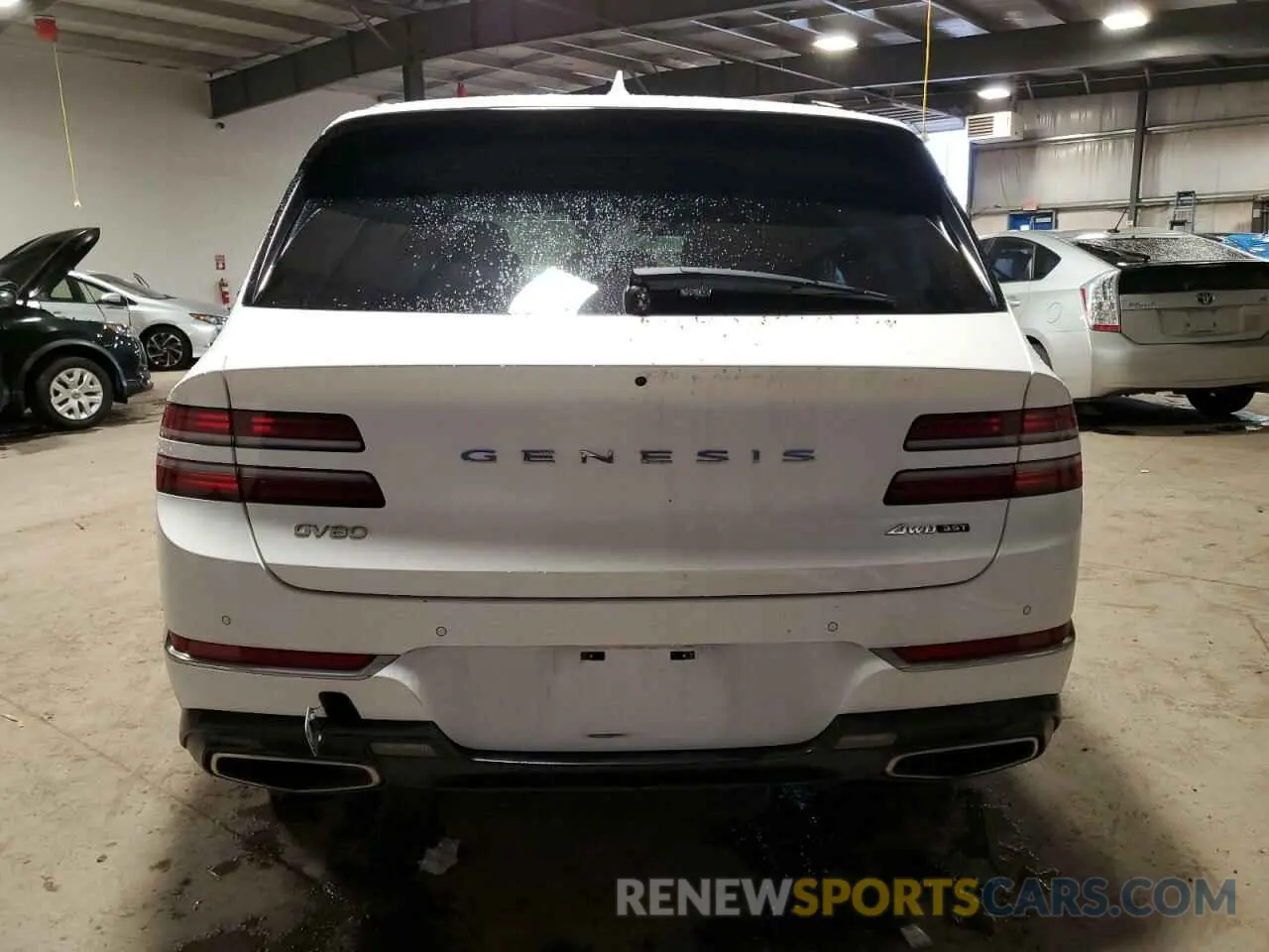 6 Фотография поврежденного автомобиля KMUHCESC3RU194038 GENESIS GV80 2024