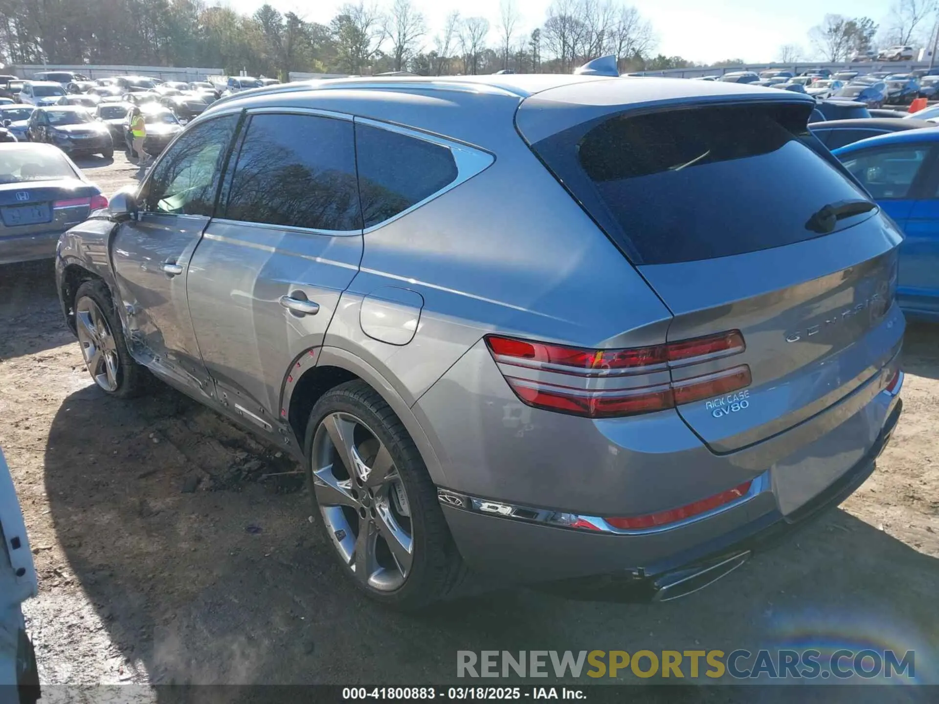 3 Photograph of a damaged car KMUHCESC4RU178074 GENESIS GV80 2024