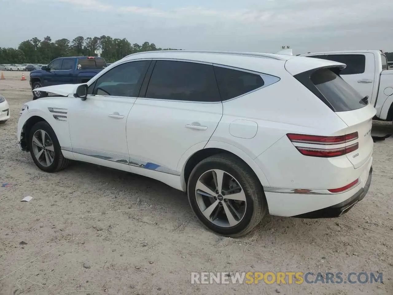 2 Фотография поврежденного автомобиля KMUHCESC6RU177900 GENESIS GV80 2024