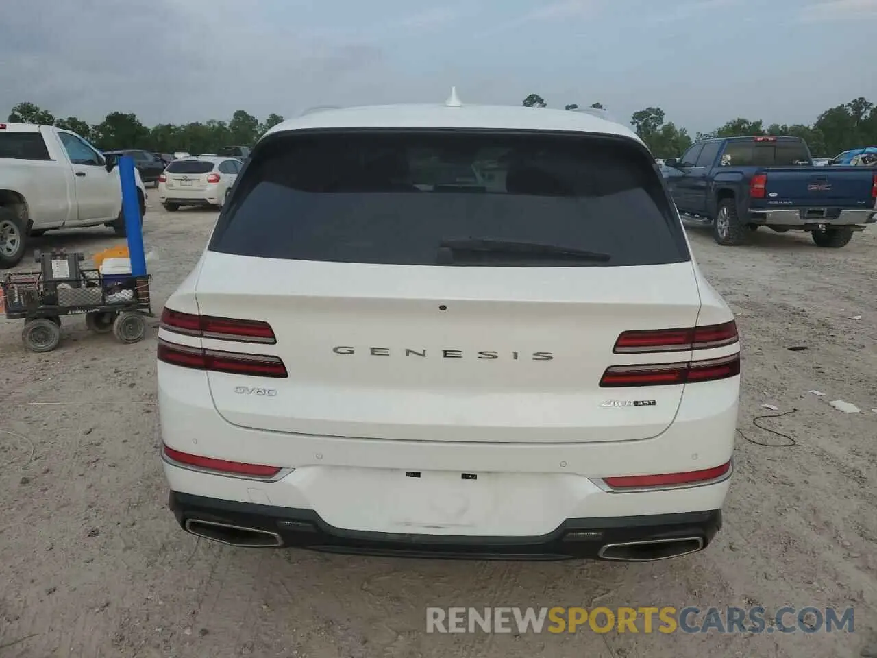 6 Фотография поврежденного автомобиля KMUHCESC6RU177900 GENESIS GV80 2024