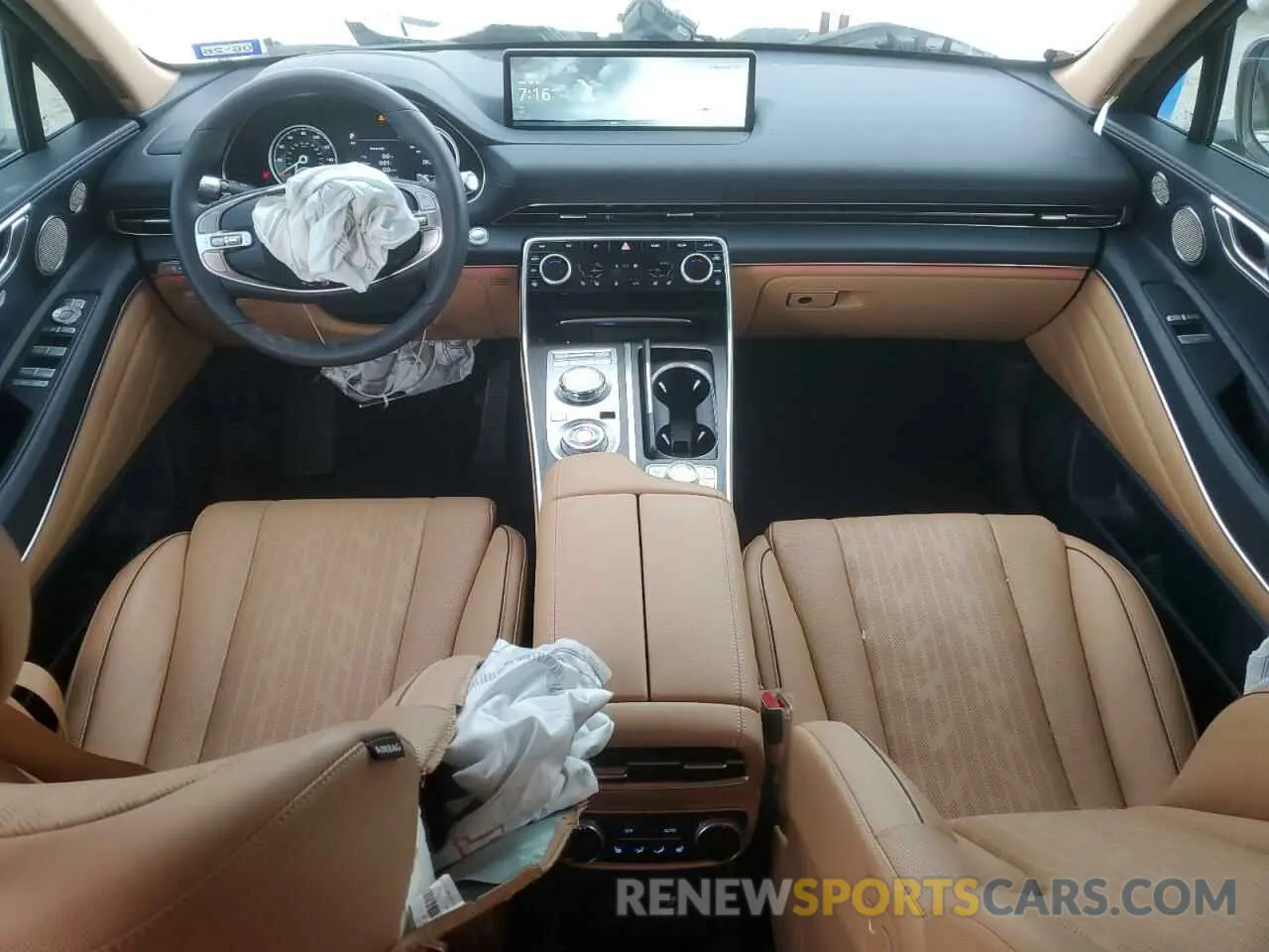 8 Фотография поврежденного автомобиля KMUHCESC6RU177900 GENESIS GV80 2024
