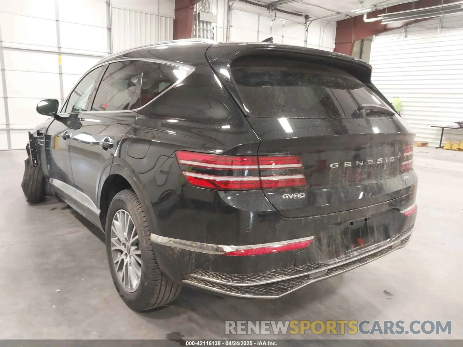 3 Photograph of a damaged car KMUHFESB2SU258557 GENESIS GV80 2025