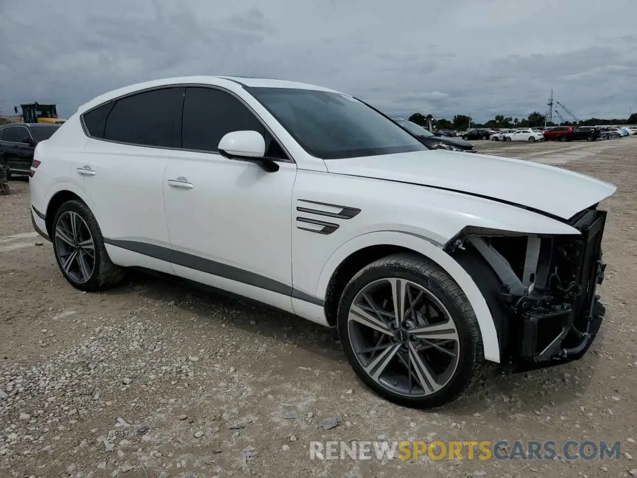 4 Фотография поврежденного автомобиля KMUJBESC4SU249638 GENESIS GV80 COUPE 2025