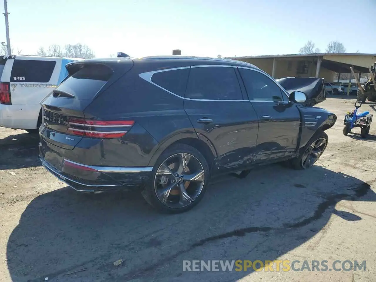 3 Фотография поврежденного автомобиля KMUHEESC4SU231985 GENESIS GV80 PREST 2025