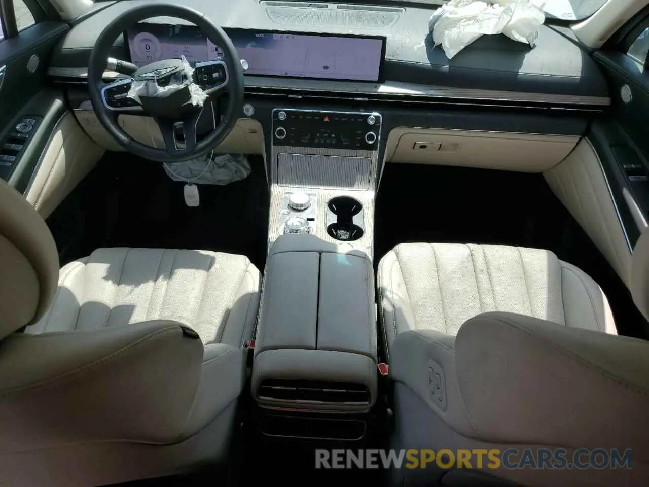8 Фотография поврежденного автомобиля KMUHGESB8SU261492 GENESIS GV80 SELEC 2025