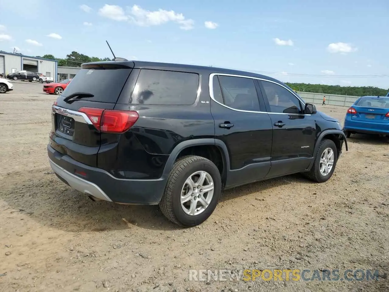3 Photograph of a damaged car 1GKKNKLA1KZ115171 GMC ACADIA 2019
