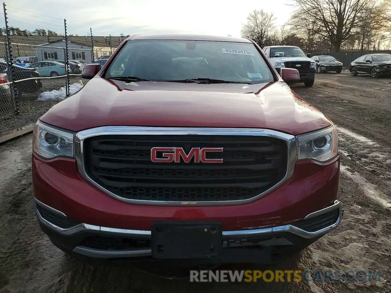 5 Photograph of a damaged car 1GKKNKLA1KZ243085 GMC ACADIA 2019
