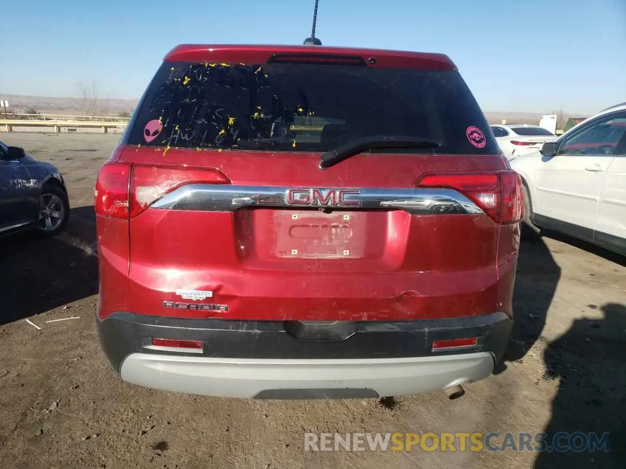 6 Photograph of a damaged car 1GKKNKLA5KZ159531 GMC ACADIA 2019