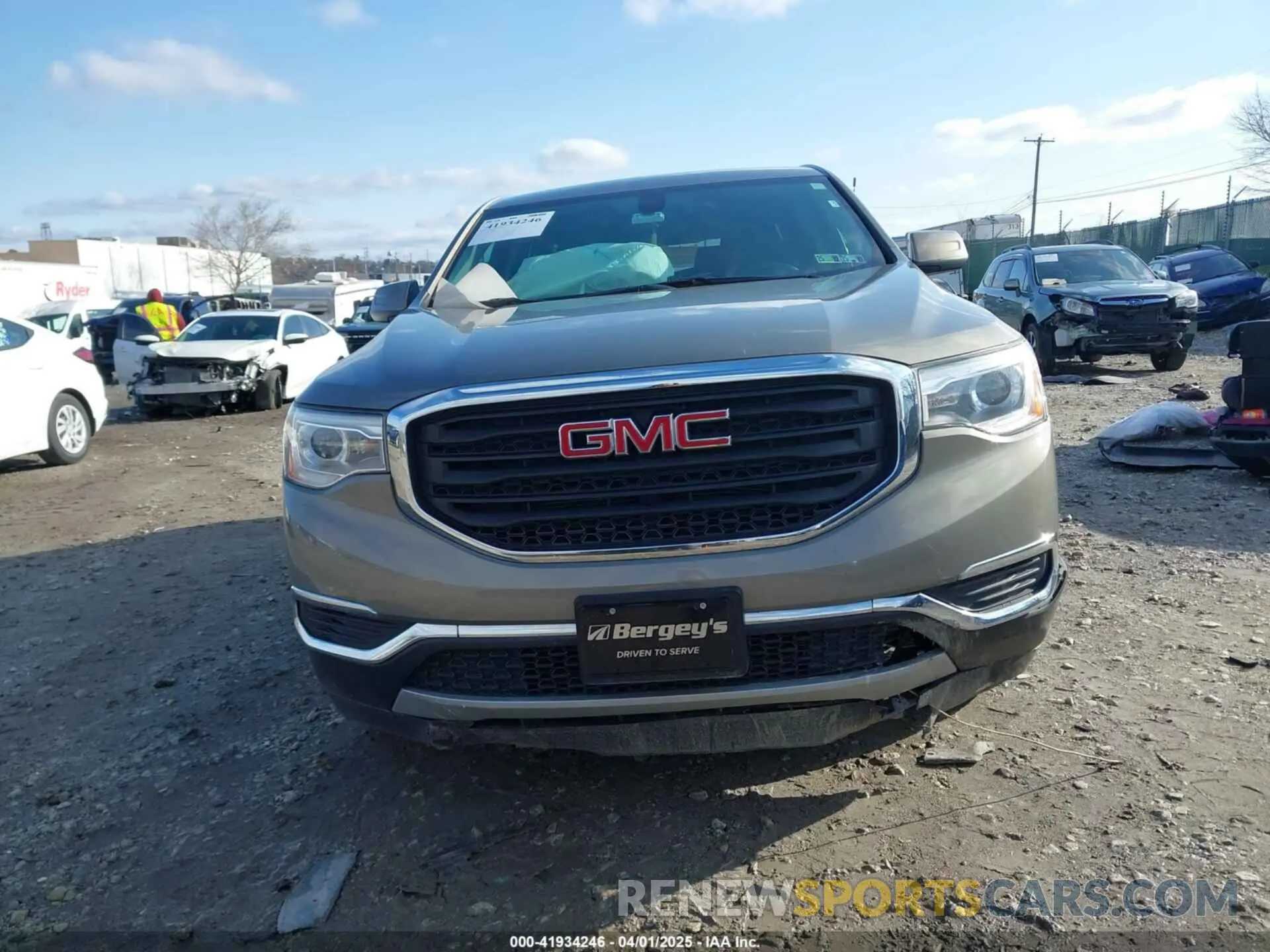 11 Фотография поврежденного автомобиля 1GKKNKLA5KZ207707 GMC ACADIA 2019