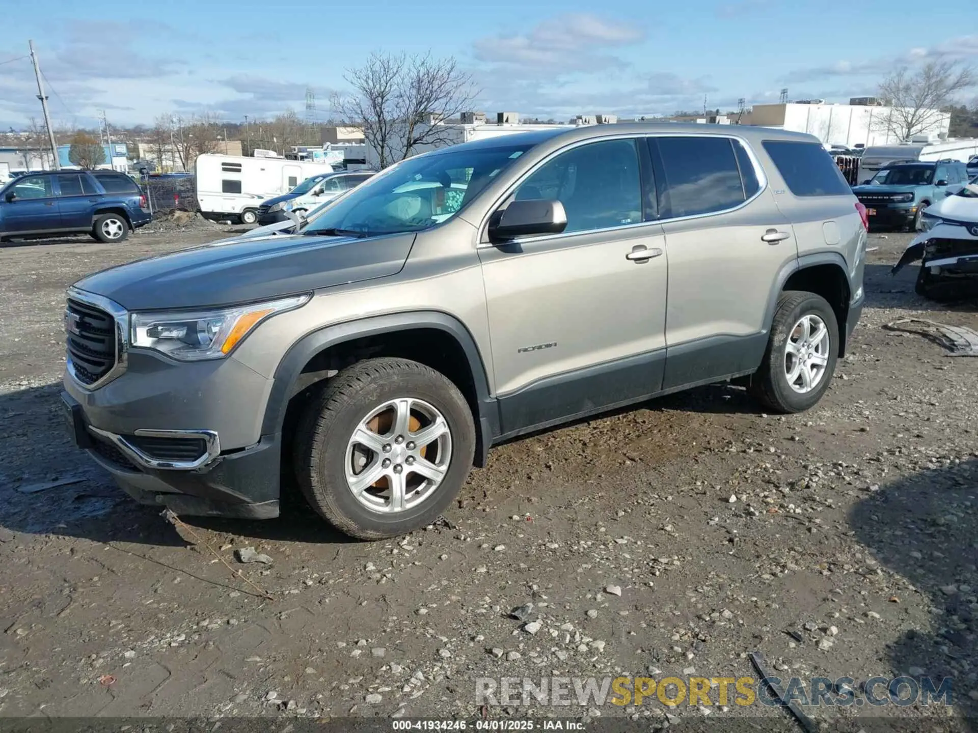 2 Фотография поврежденного автомобиля 1GKKNKLA5KZ207707 GMC ACADIA 2019
