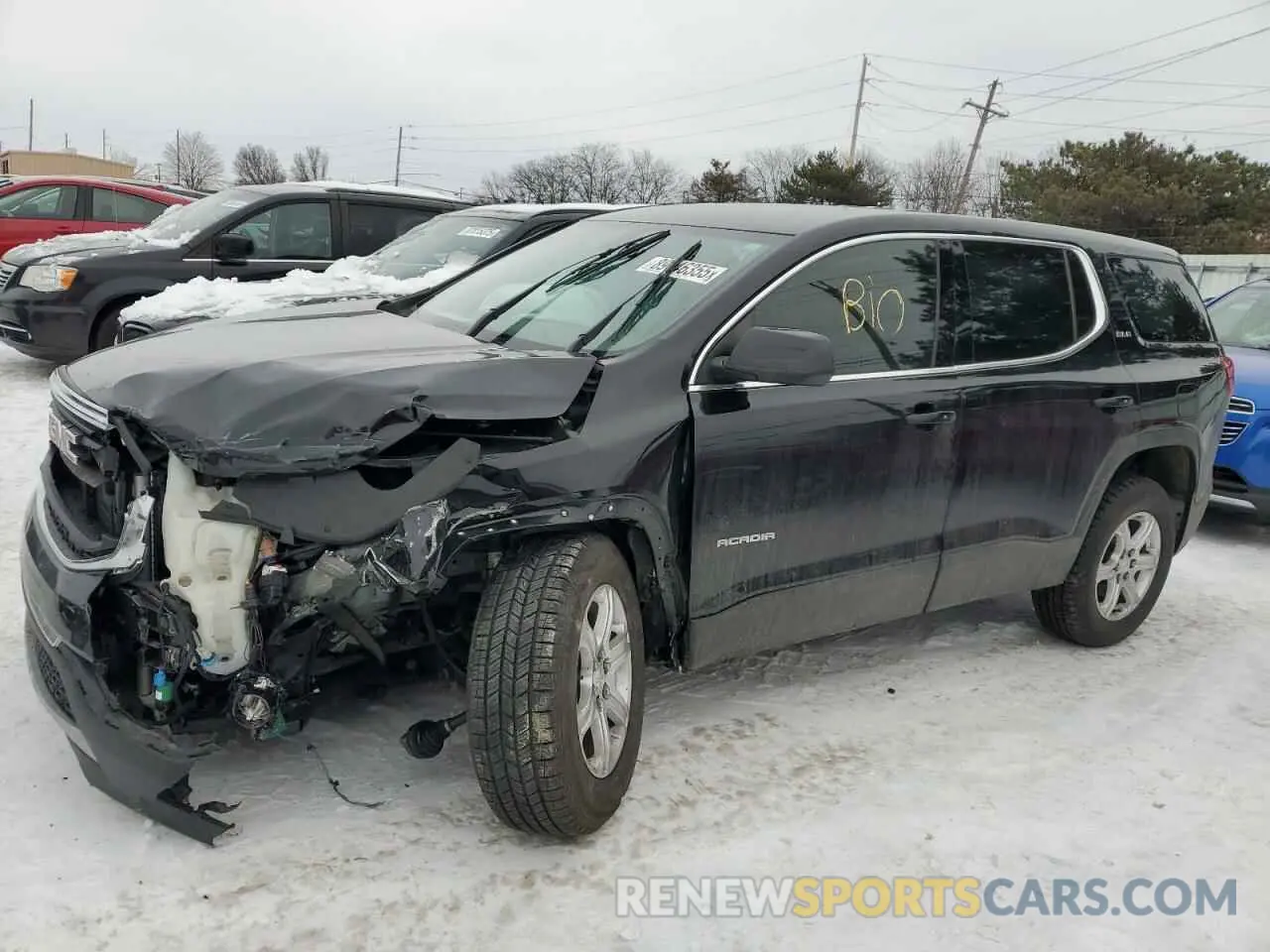 1 Фотография поврежденного автомобиля 1GKKNKLA5KZ297439 GMC ACADIA 2019