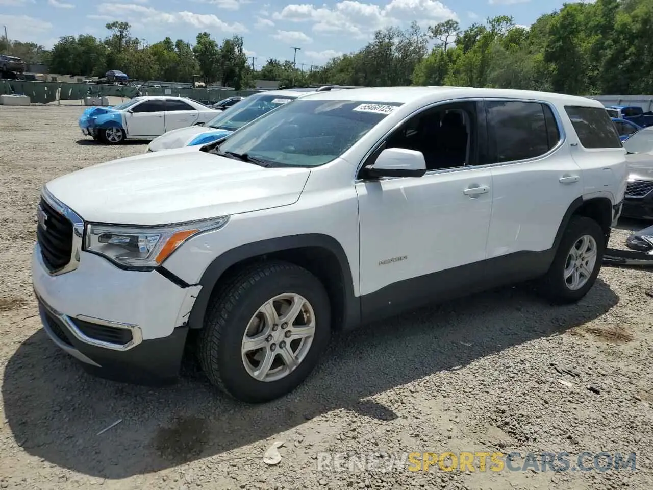 1 Фотография поврежденного автомобиля 1GKKNKLA6KZ108636 GMC ACADIA 2019