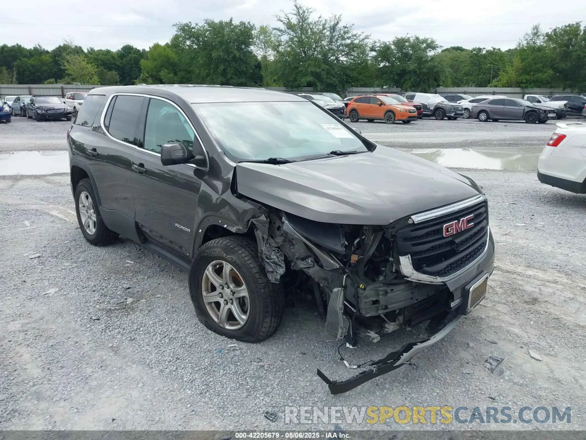 1 Фотография поврежденного автомобиля 1GKKNKLA8KZ255802 GMC ACADIA 2019