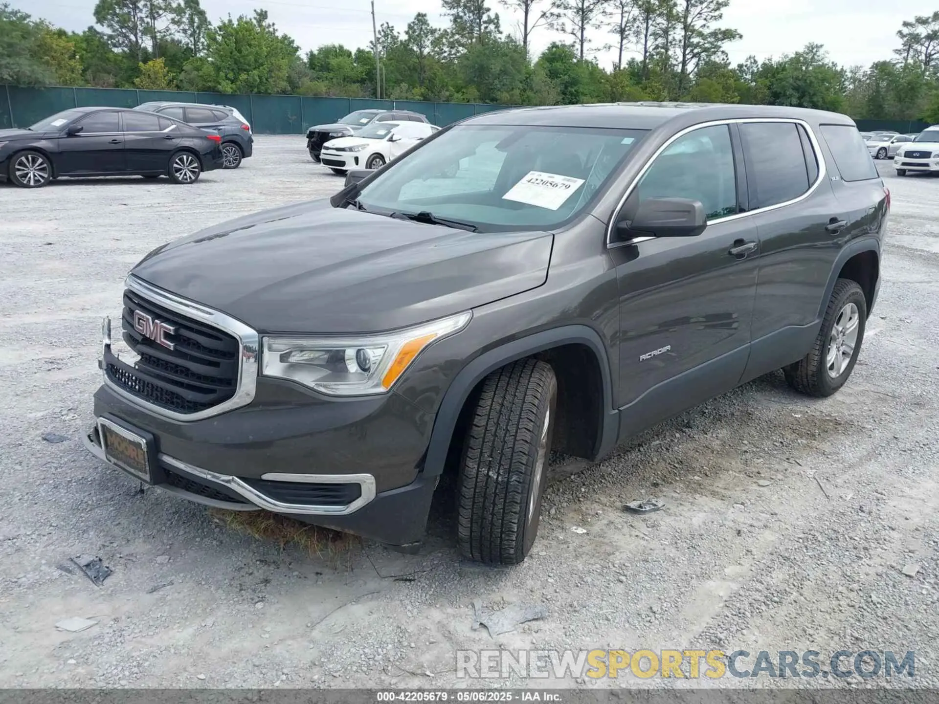 2 Фотография поврежденного автомобиля 1GKKNKLA8KZ255802 GMC ACADIA 2019