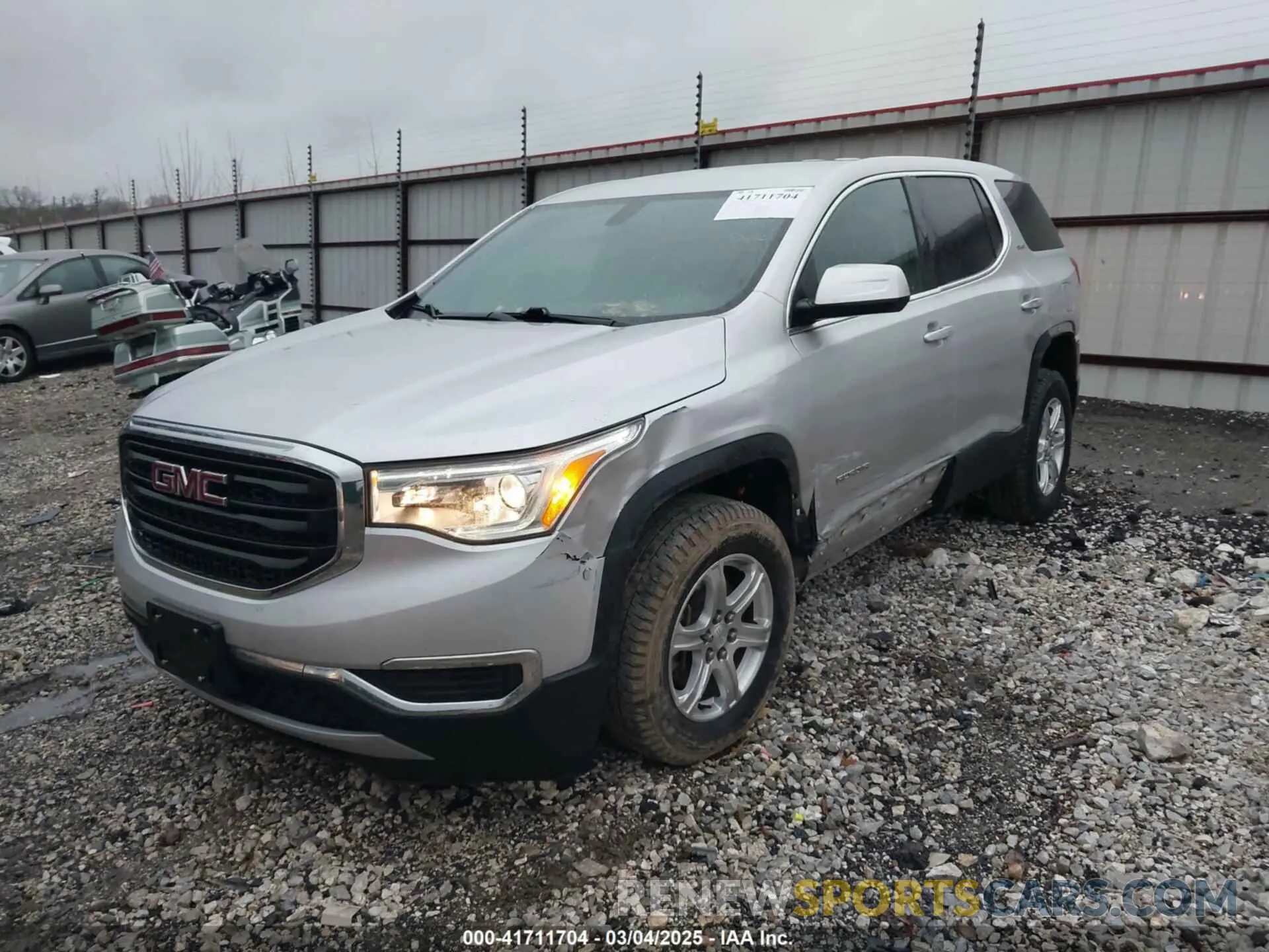 2 Фотография поврежденного автомобиля 1GKKNKLA9KZ105777 GMC ACADIA 2019