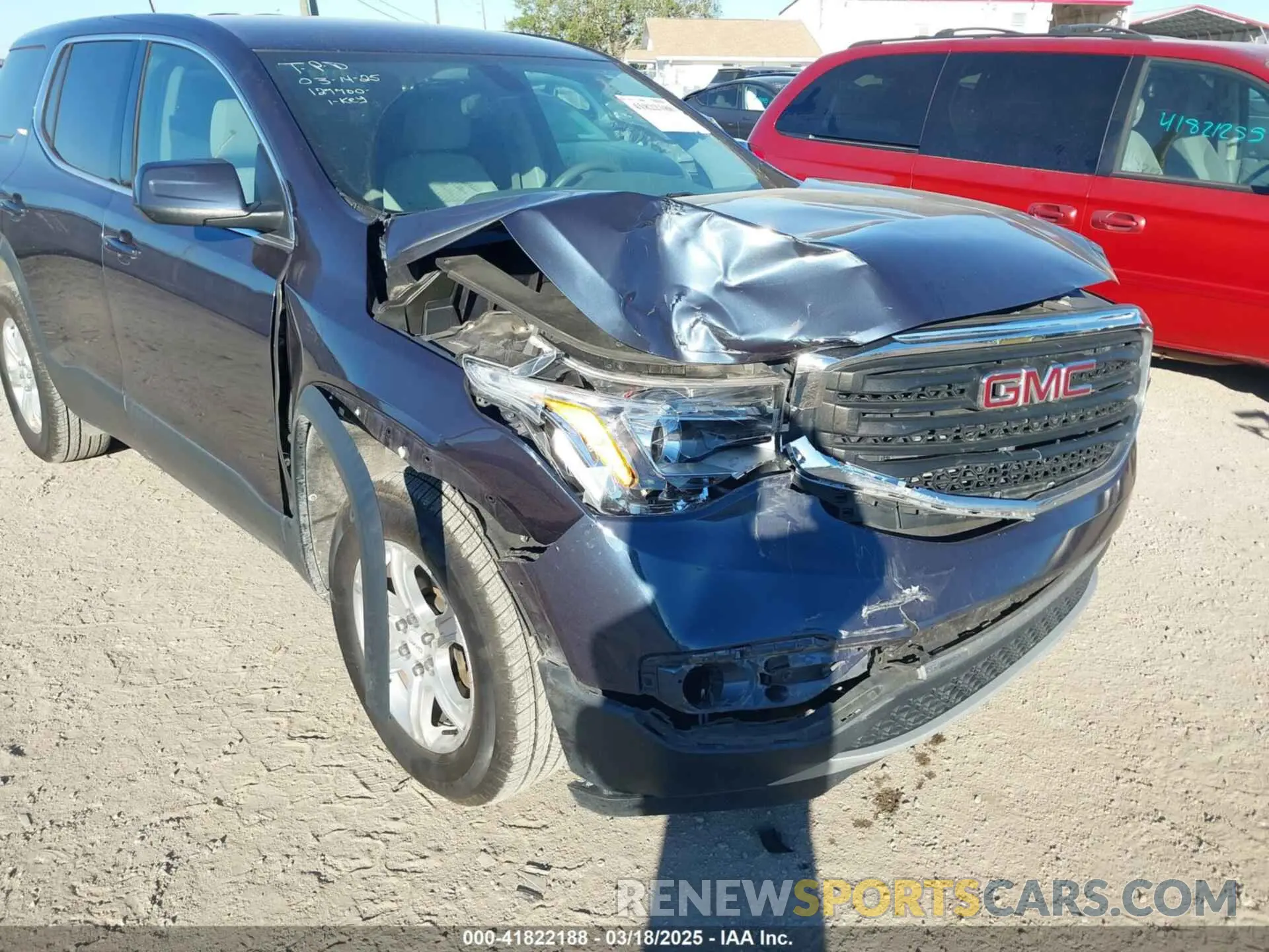6 Photograph of a damaged car 1GKKNKLA9KZ106220 GMC ACADIA 2019