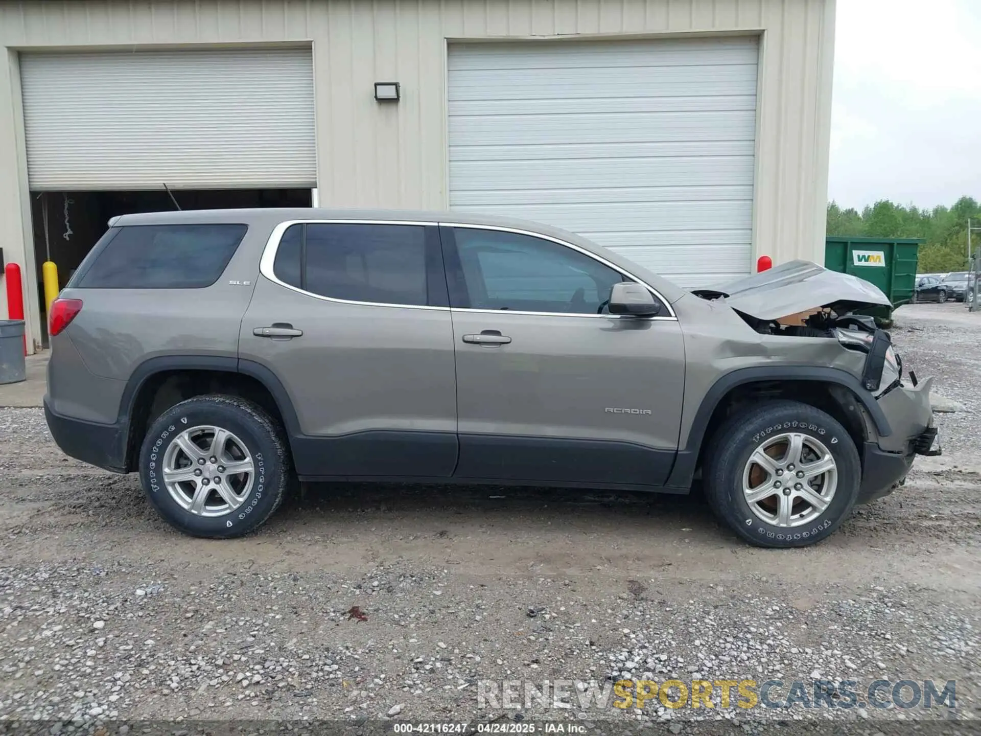 13 Photograph of a damaged car 1GKKNKLAXKZ266395 GMC ACADIA 2019