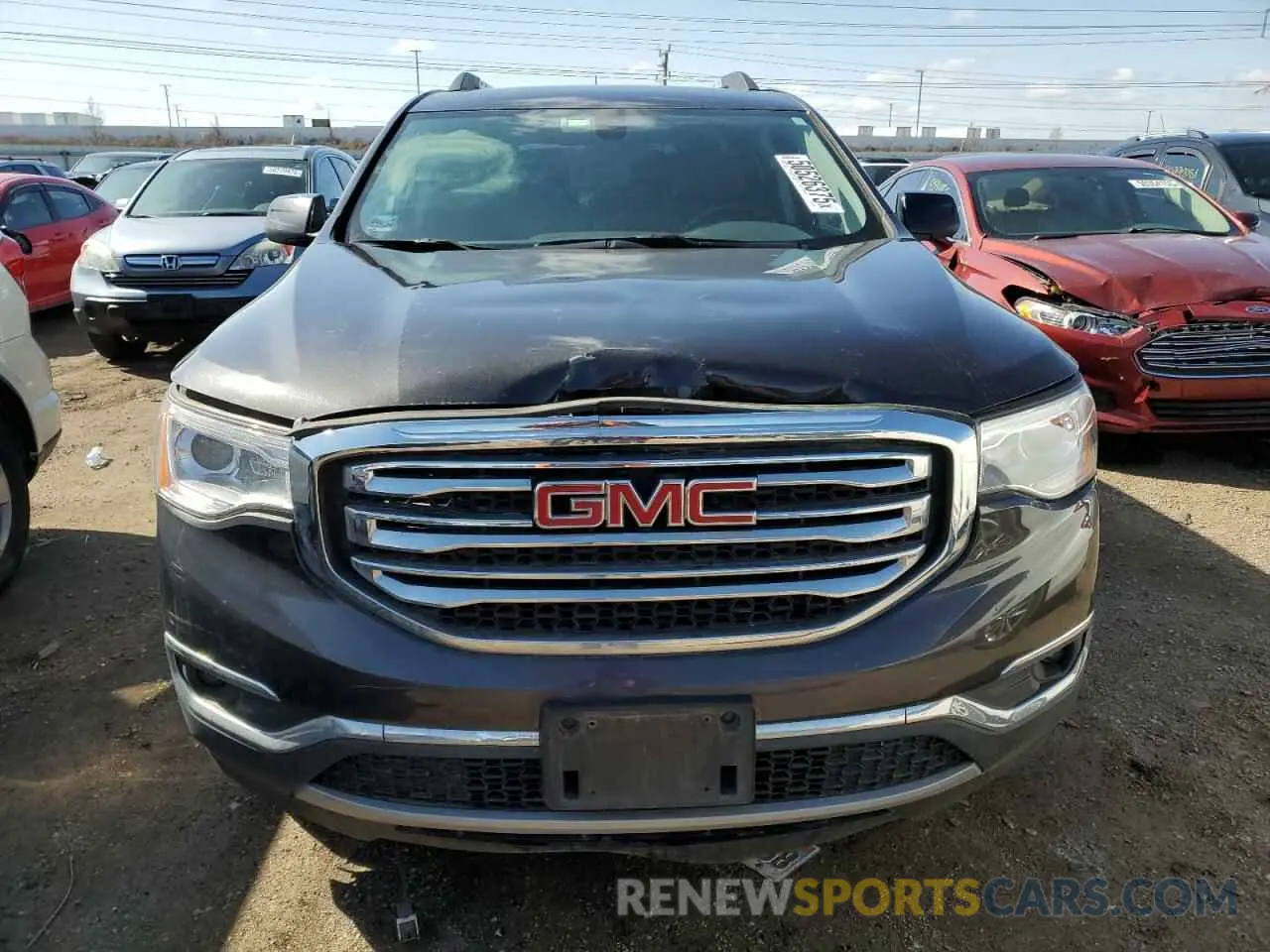 5 Photograph of a damaged car 1GKKNLLA1KZ123762 GMC ACADIA 2019